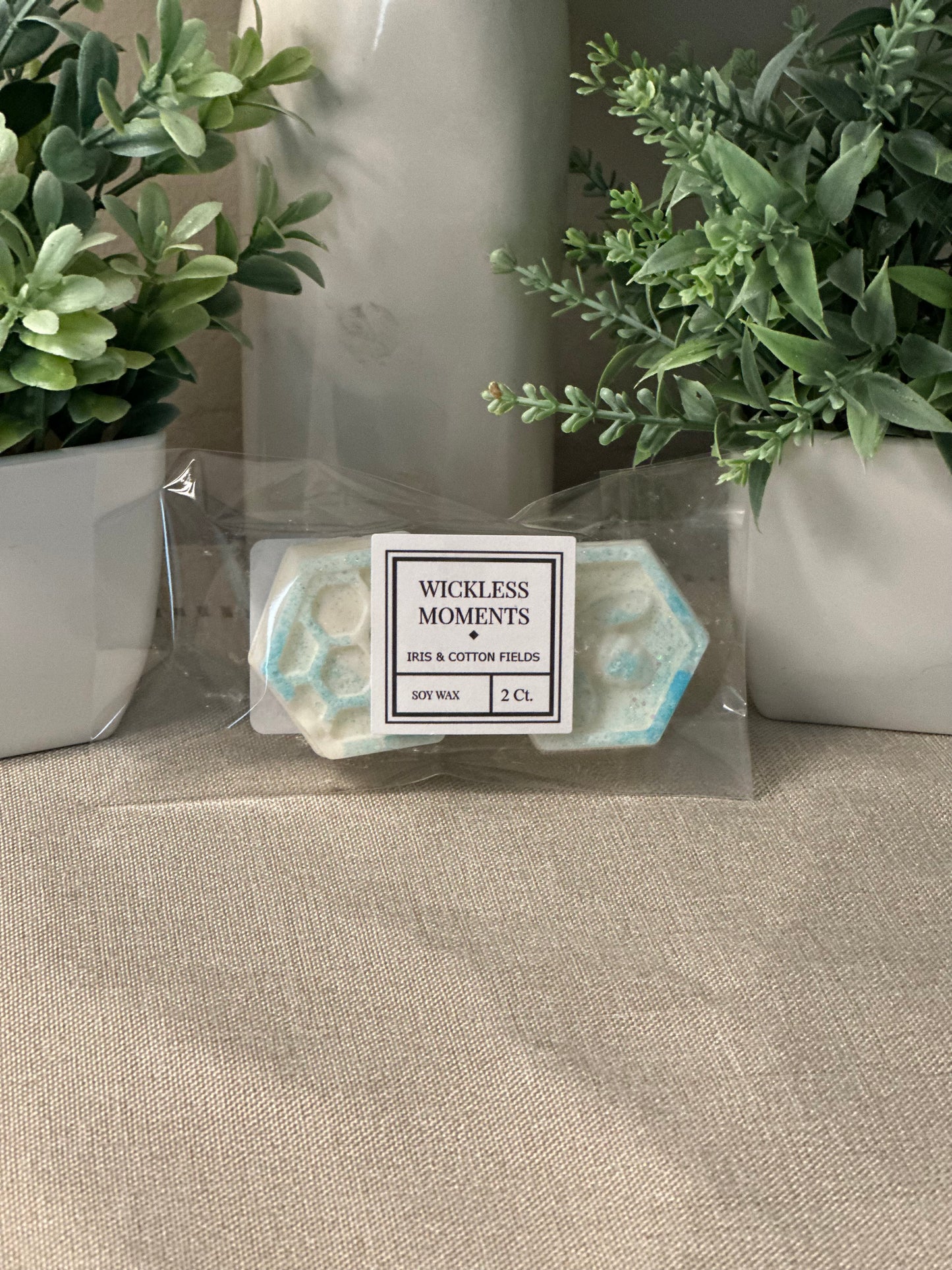 Iris & Cotton Fields Soy Wax HoneyCombs 2 Ct.