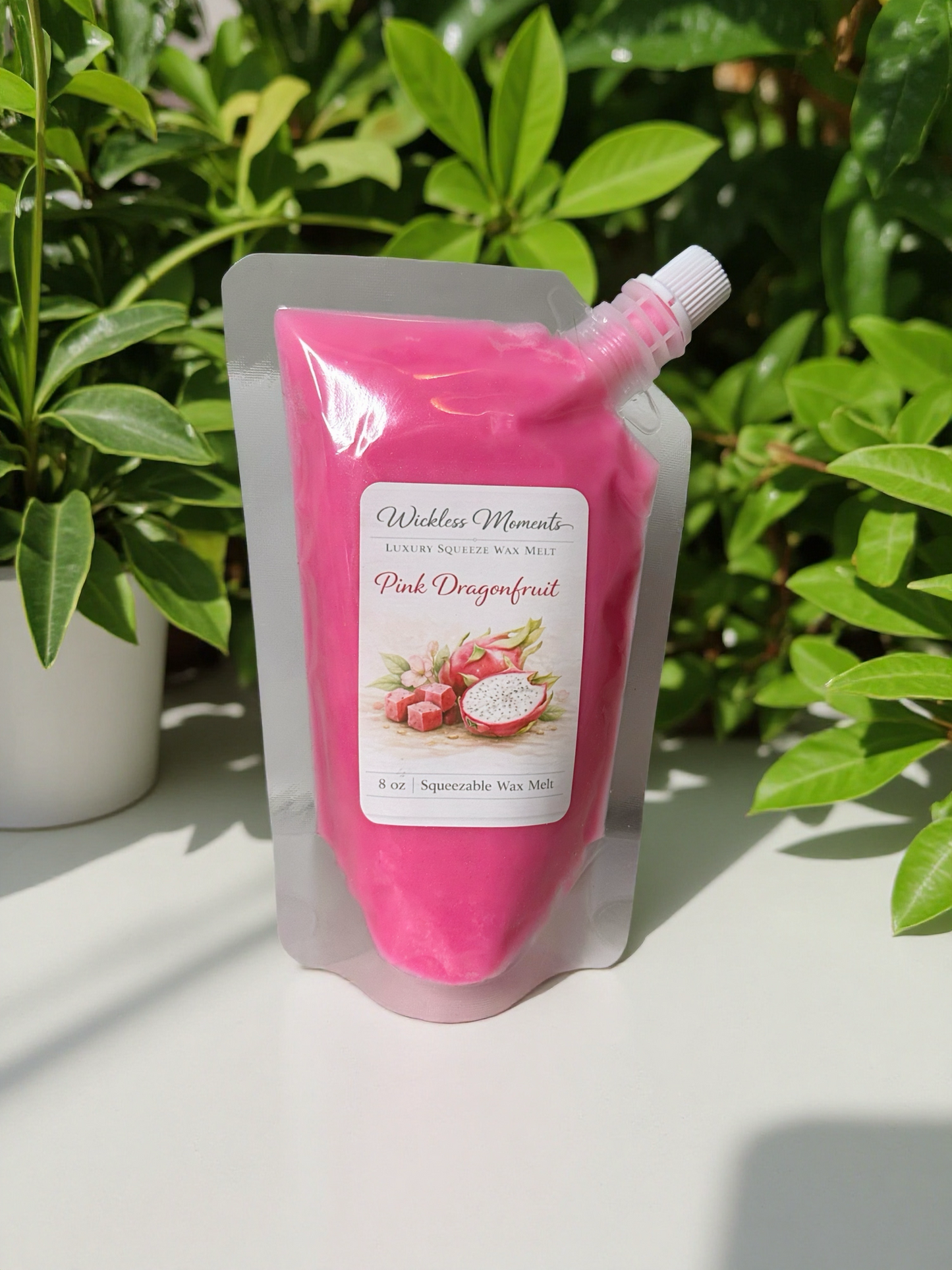 Pink Dragonfruit Squeezable Wax Melt | 8 oz