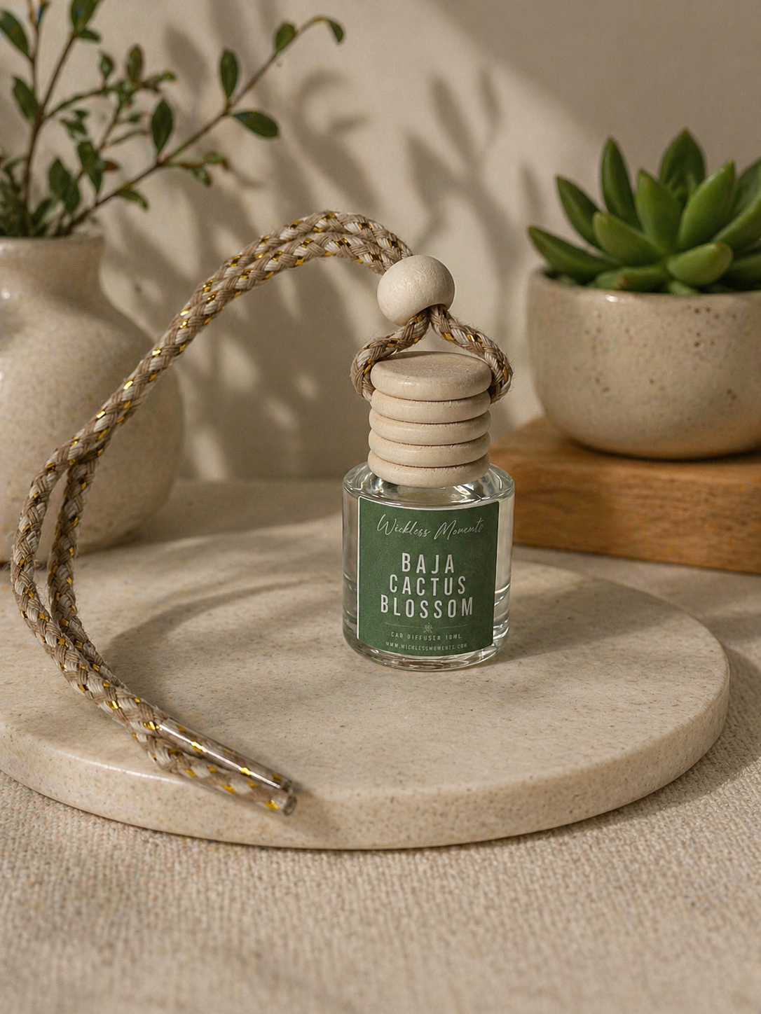Baja Cactus Blossom Luxury Car Diffuser – 10ml