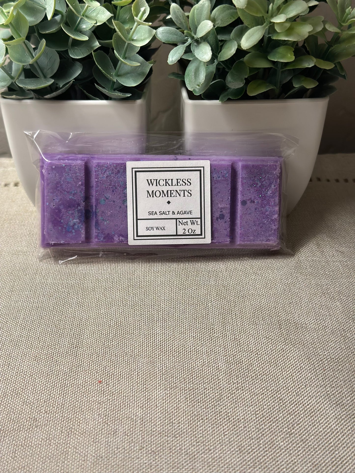 Sea Salt & Agave Soy Wax Snap Bar
