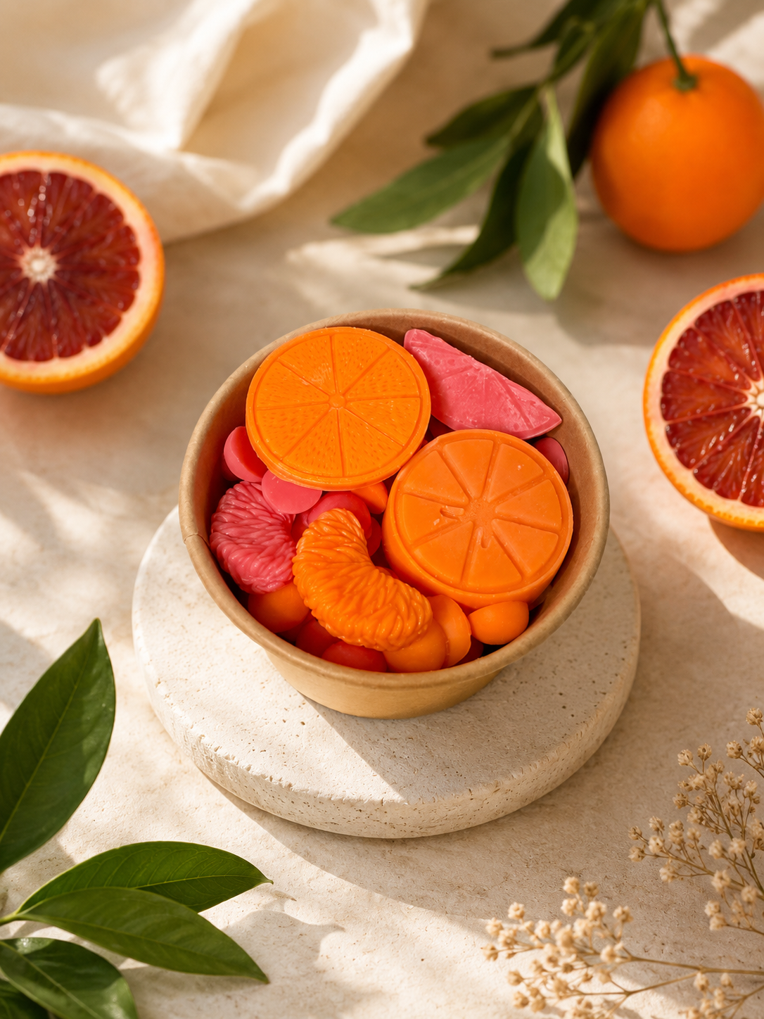 Blood Orange Scoopie Wax Melt Cup | 7 oz