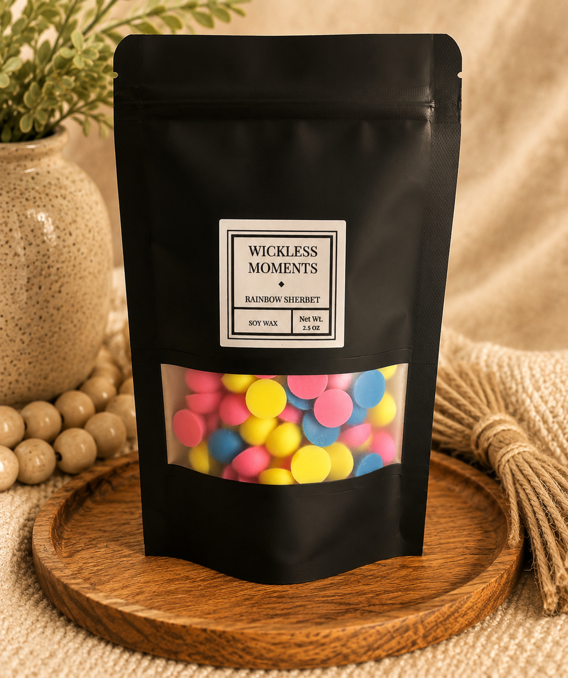 Rainbow Sherbet Soy Wax Dots | 2.5 oz Wax Melts