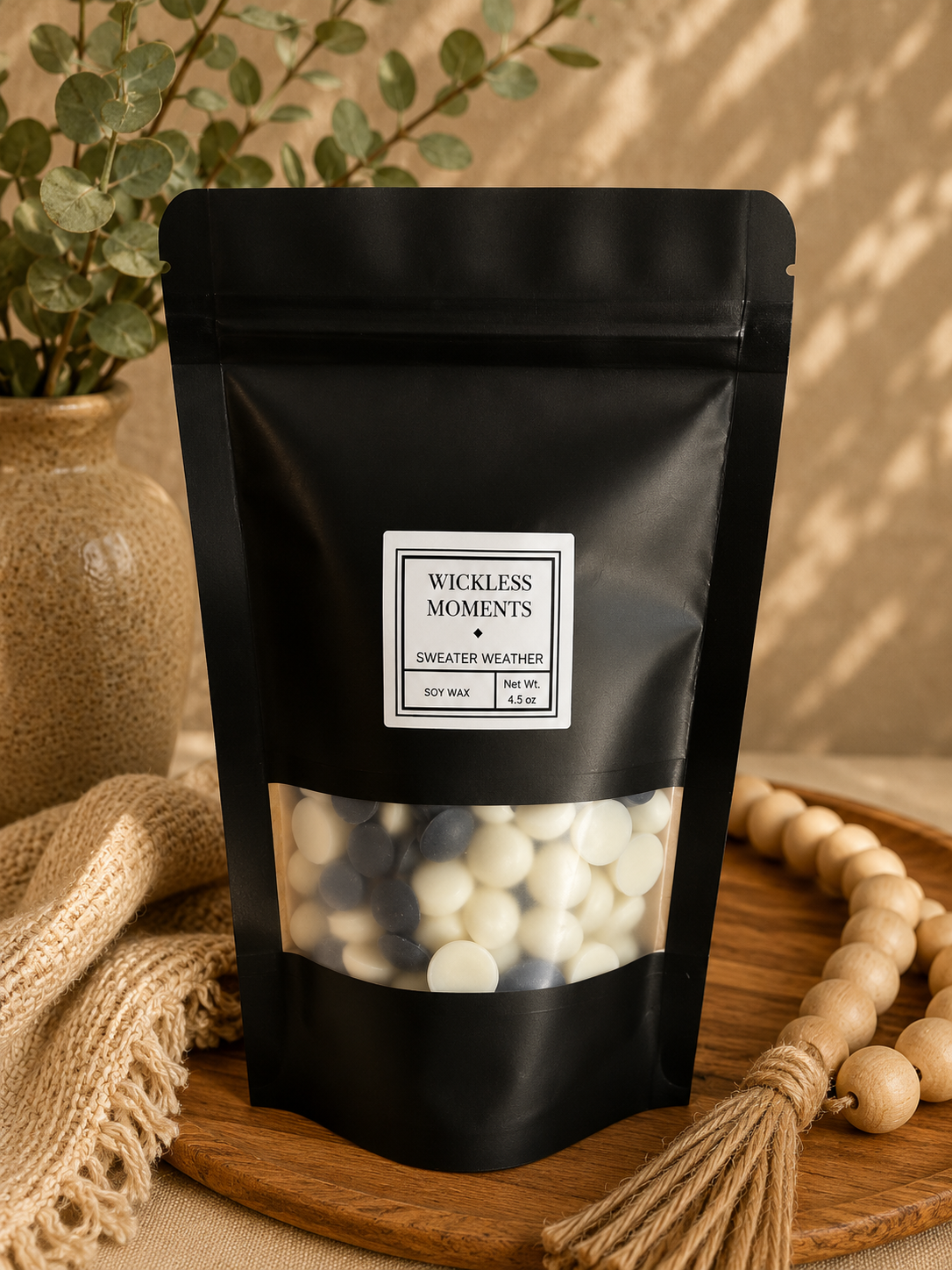 Sweater Weather Soy Wax Melt Dots | Medium Bag 4.5 oz