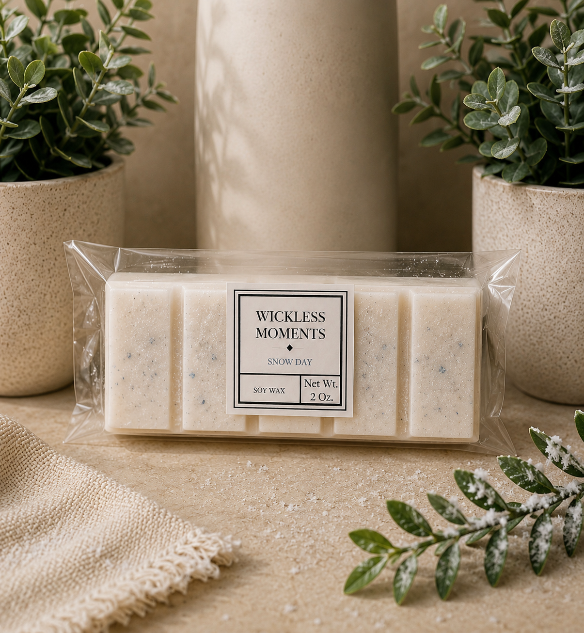Snow Day Soy Wax Snap Bar