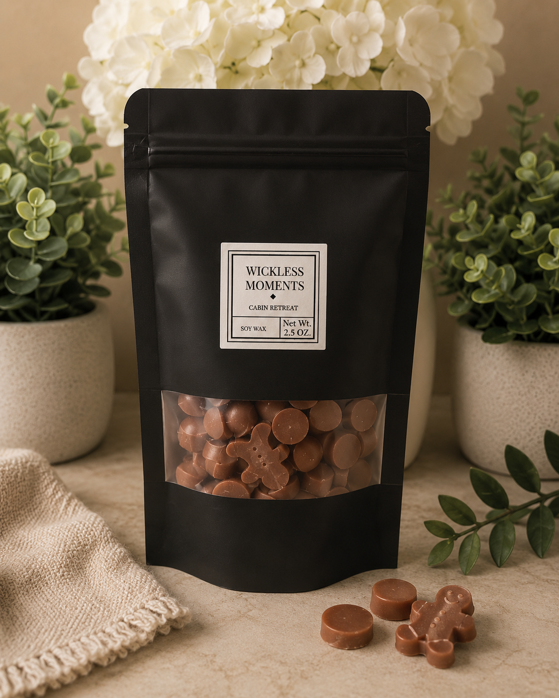 Cabin Retreat Soy Dots ~ Small Bag 2.5oz