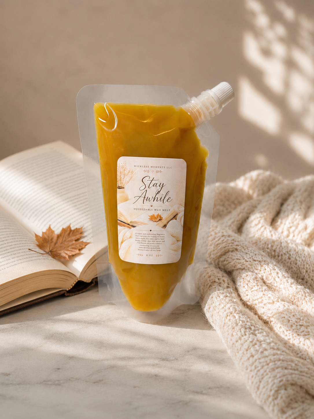 Stay Awhile Squeezable Wax Melt | 8 oz