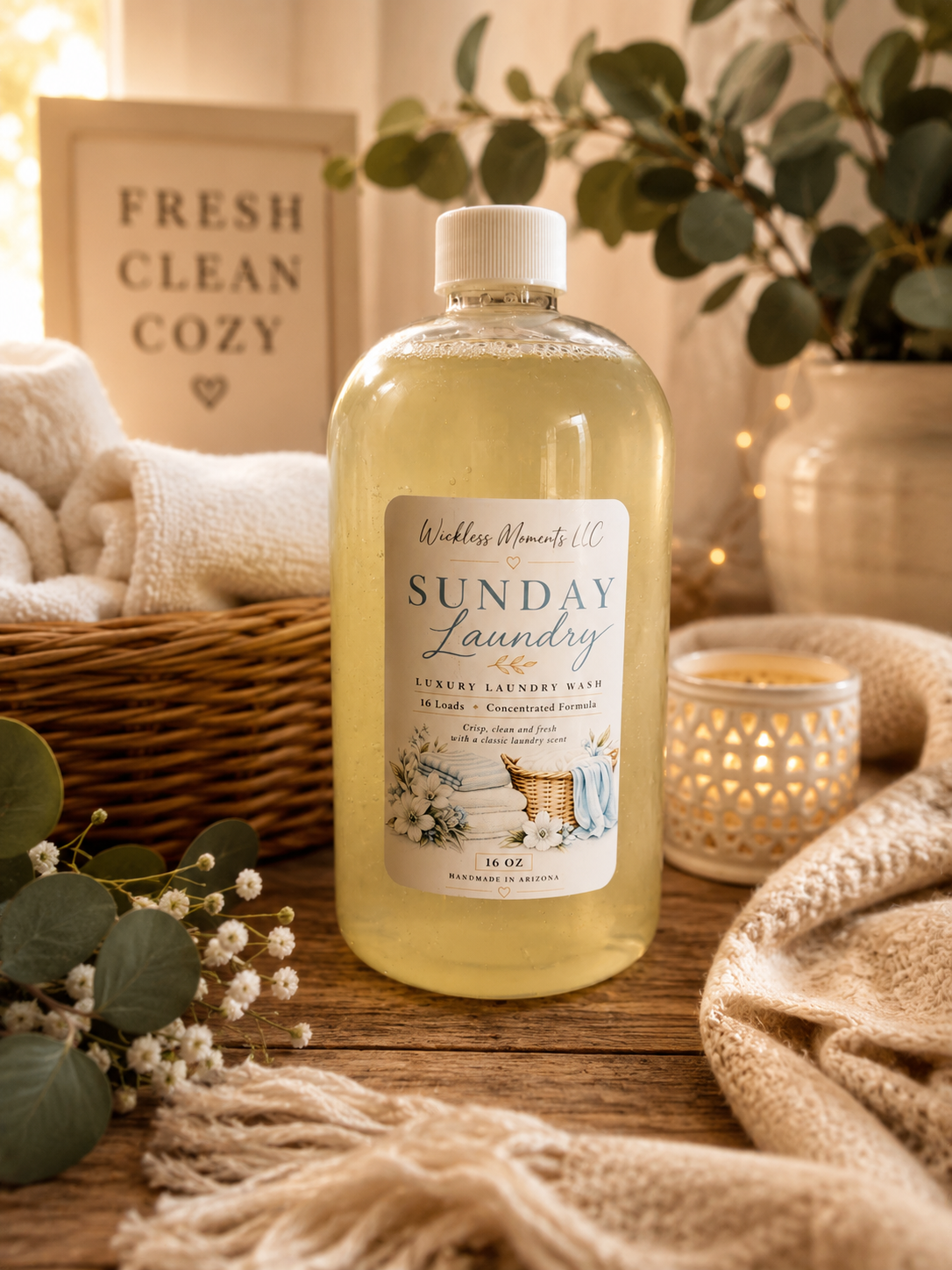 Sunday Laundry Detergent|16 oz