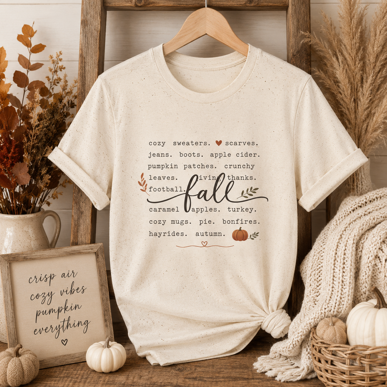 Fall Favorites Graphic Tee | Cozy Autumn Shirt