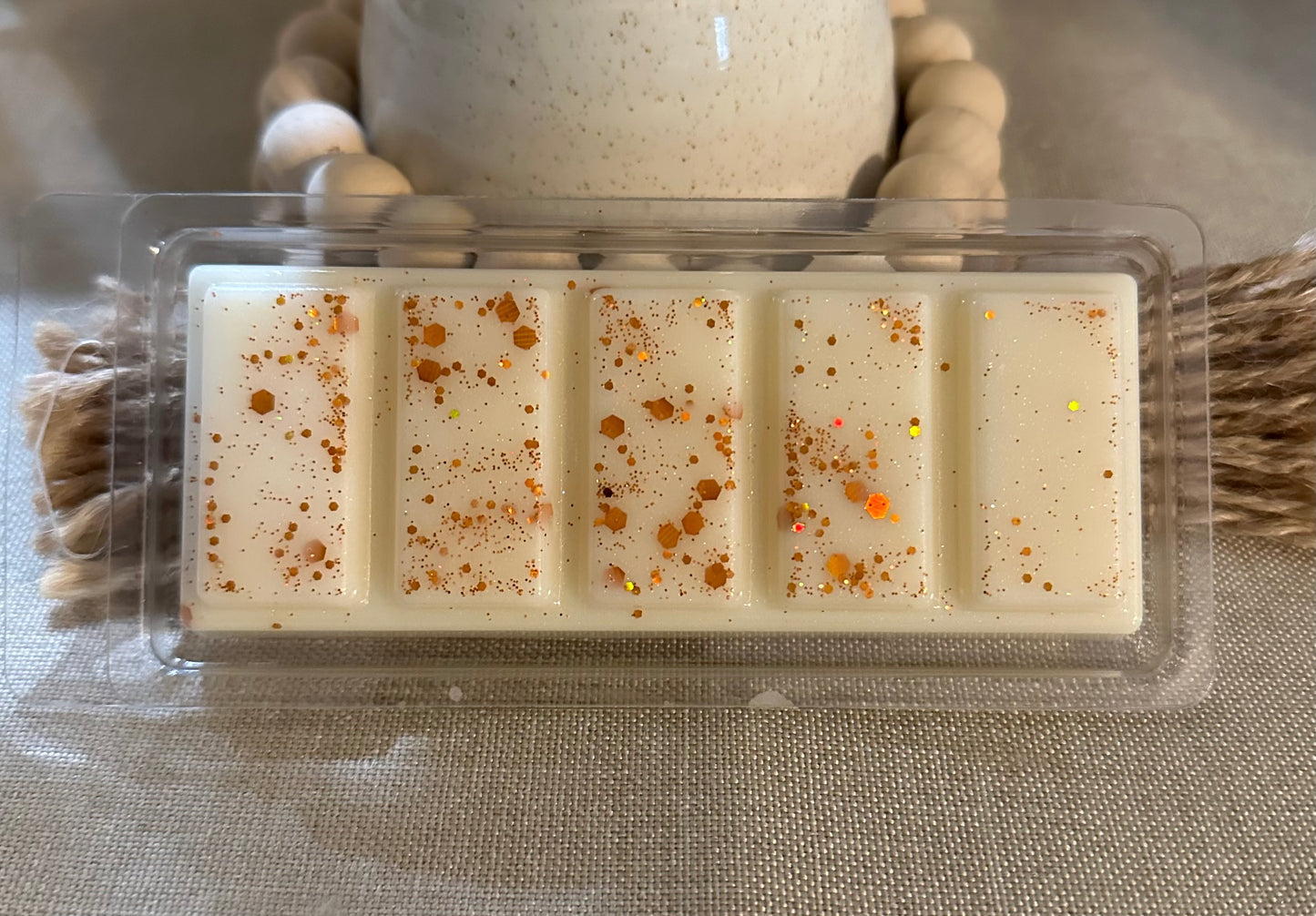 Vanilla Pumpkin Marshmallow Soy Wax Snap Bar