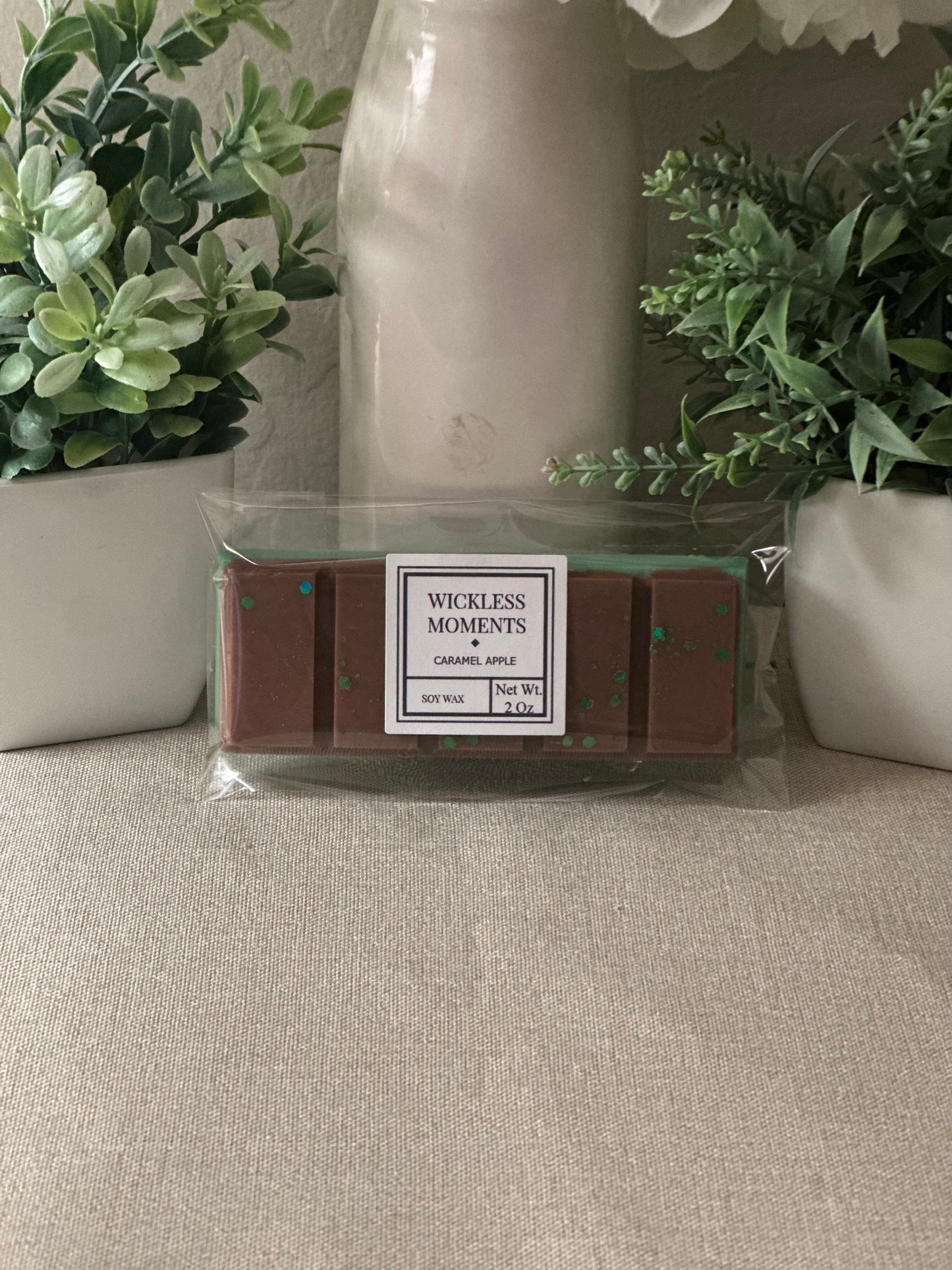 Caramel Apple Soy Wax Snap Bar