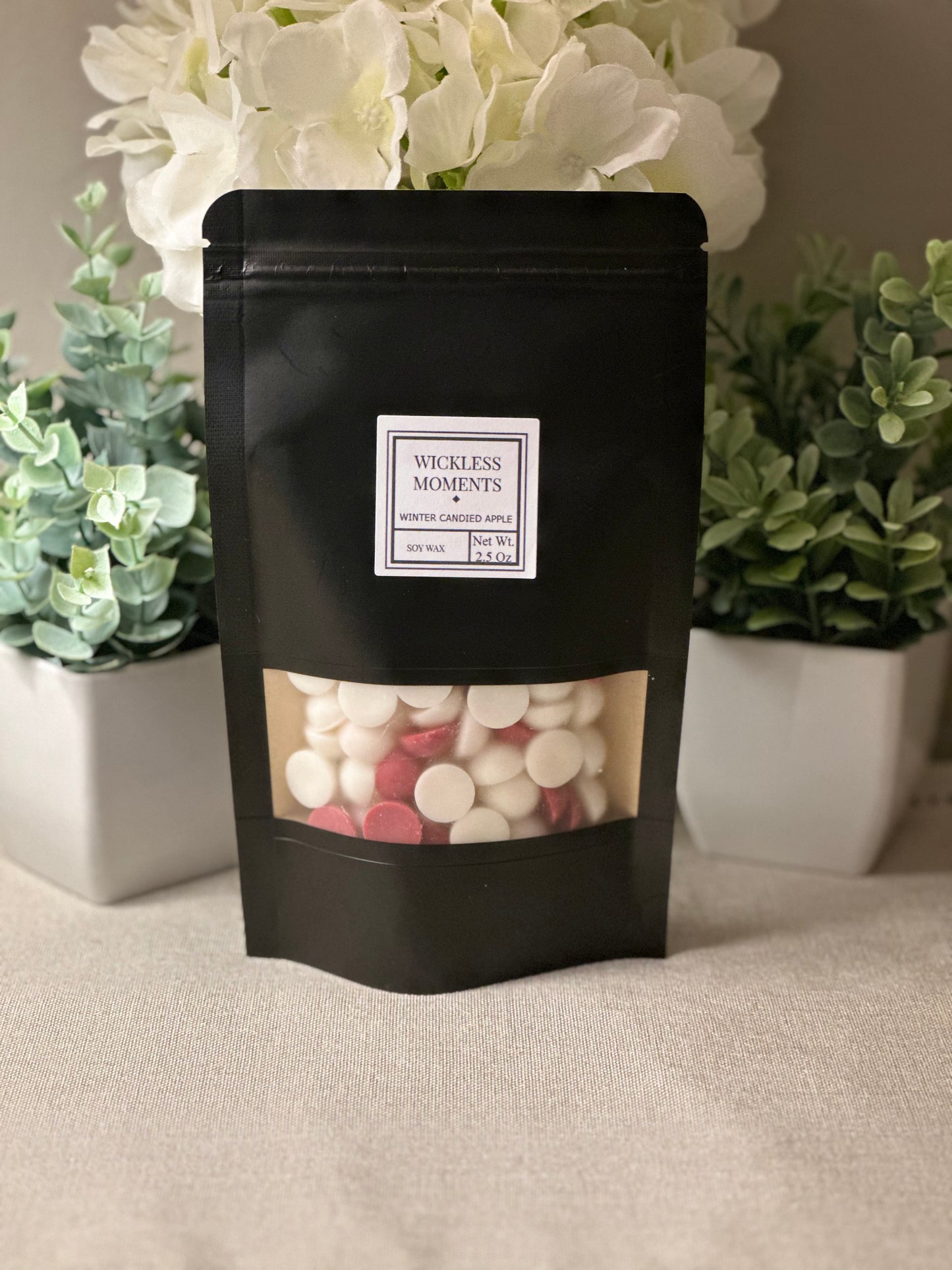 Winter Candied Apple Soy Wax Dots ~ Small Bag 2.5oz