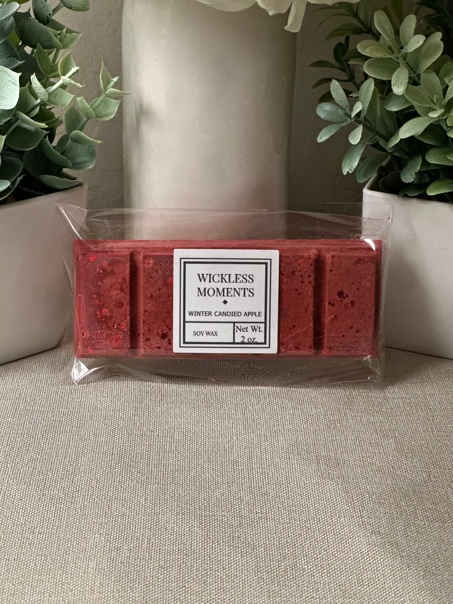Winter Candied Apple Soy Wax Snap Bar
