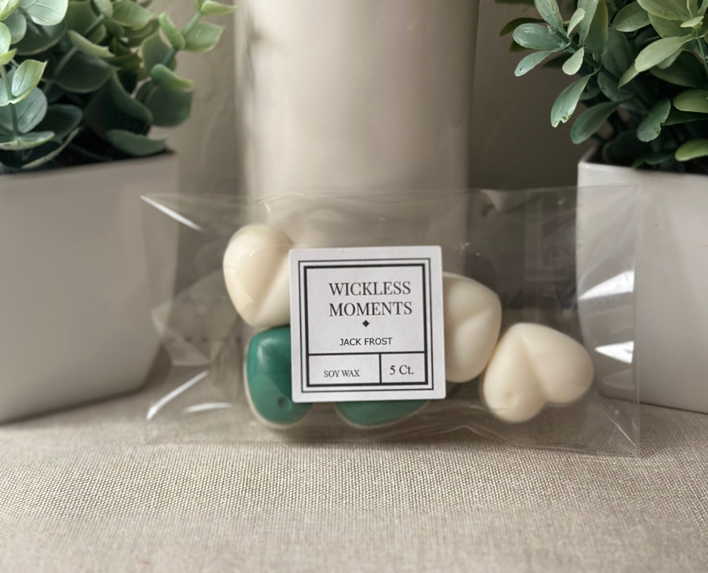 Jack Frost Soy Wax Heart Melts 5 ct.