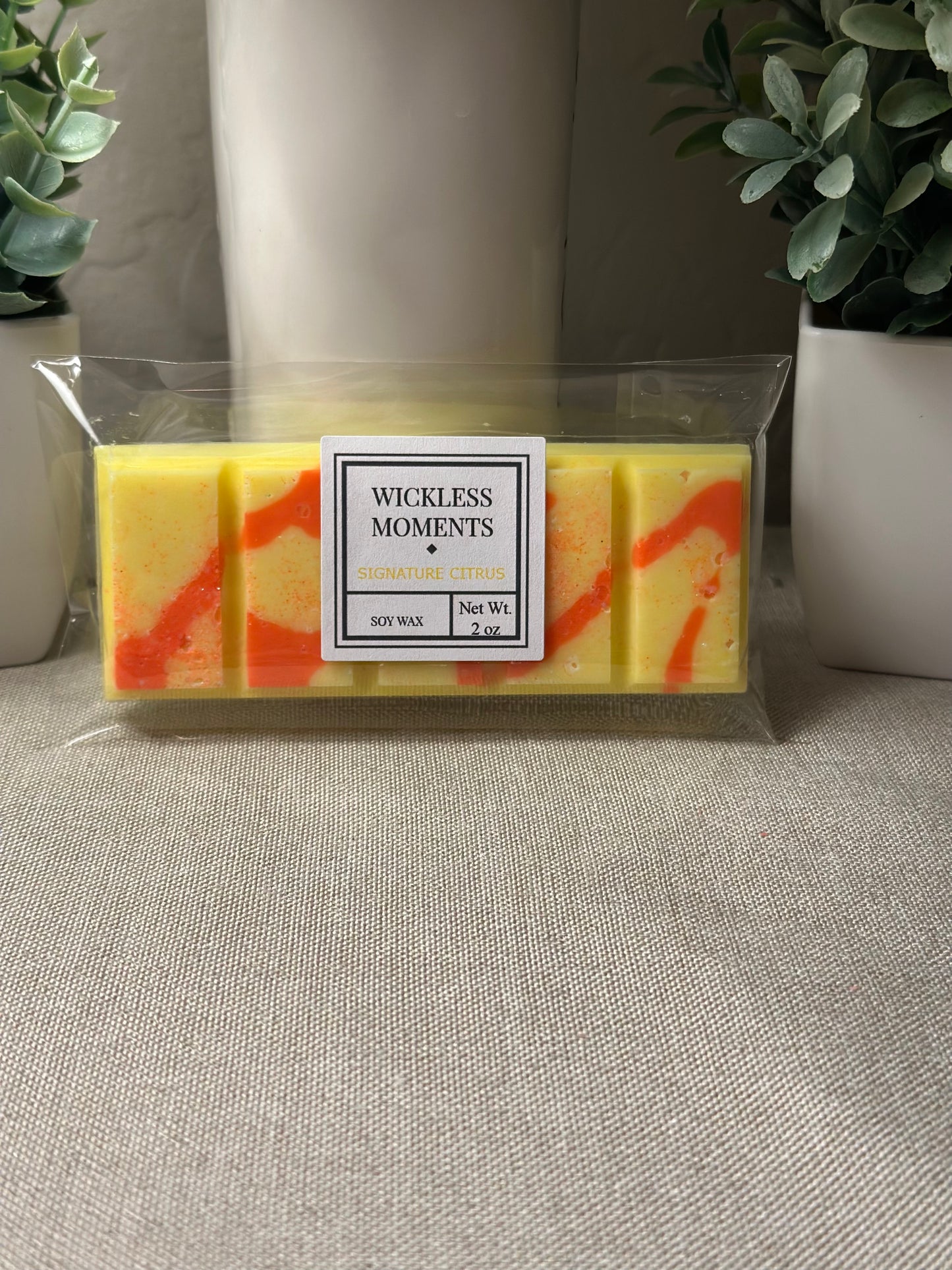 Signature Citrus Soy Wax Snap Bar