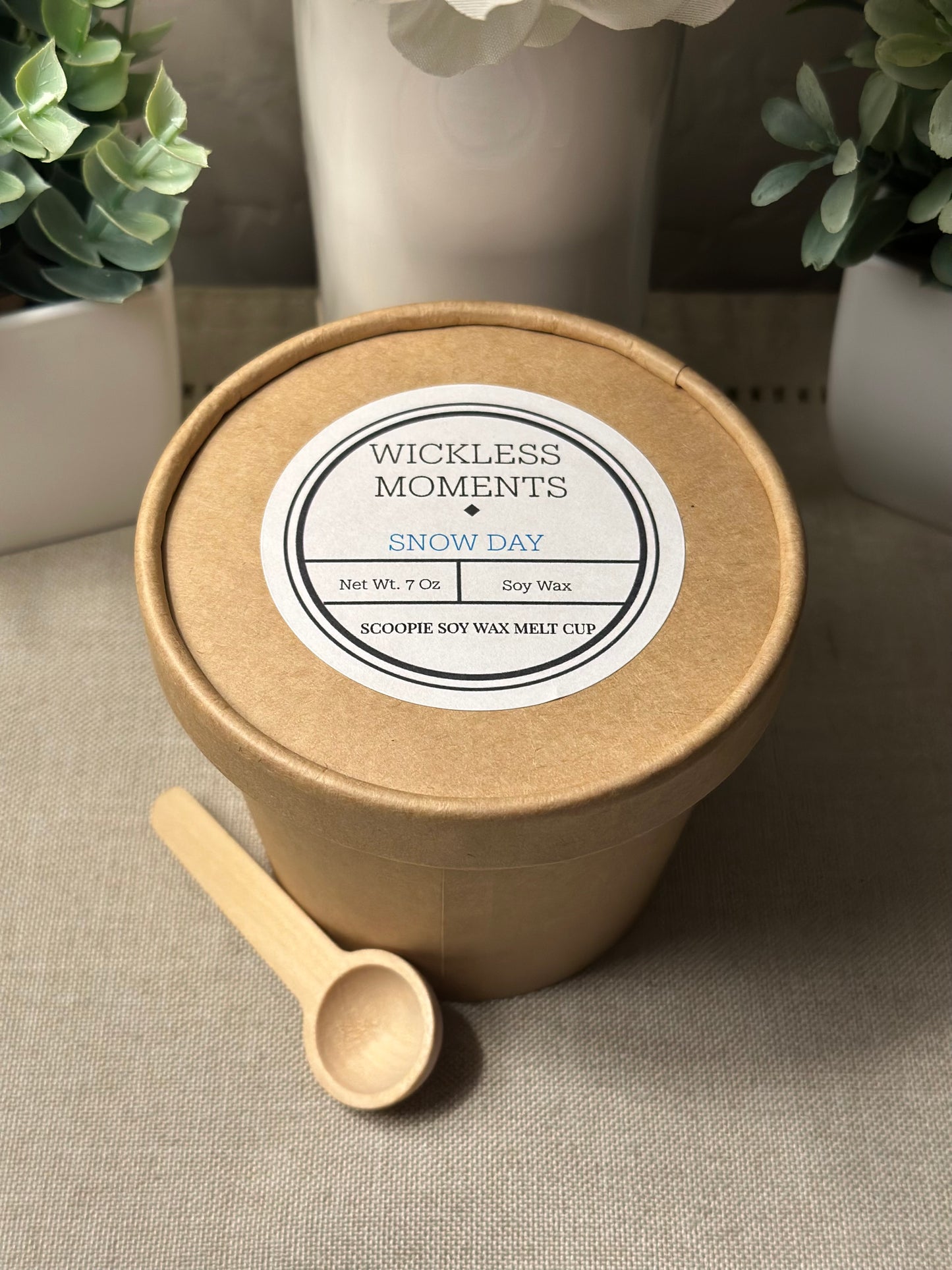 Snow Day Scoopie Wax Melt Cup