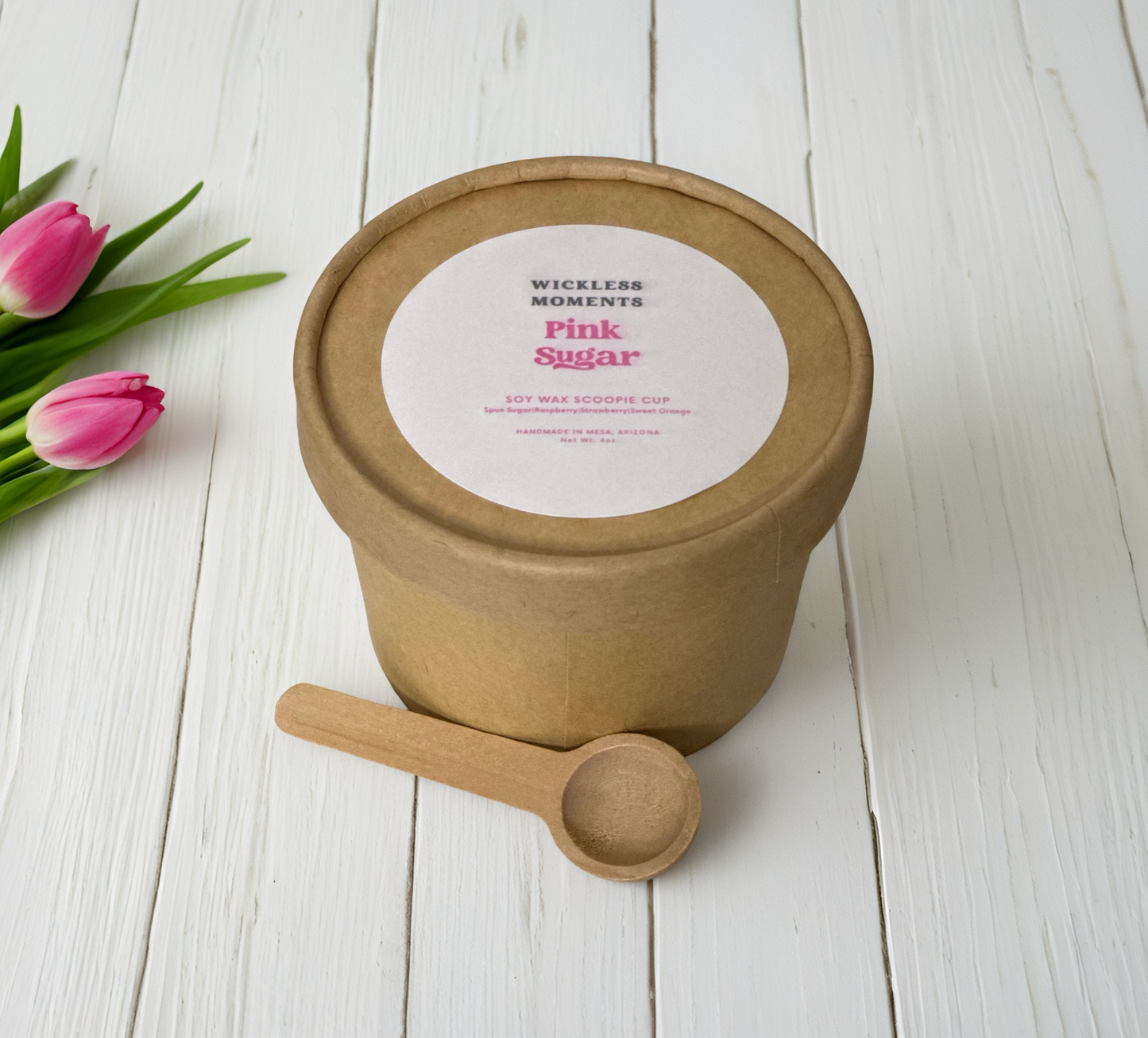 Pink Sugar Scoopie Wax Melt Cup| 4oz