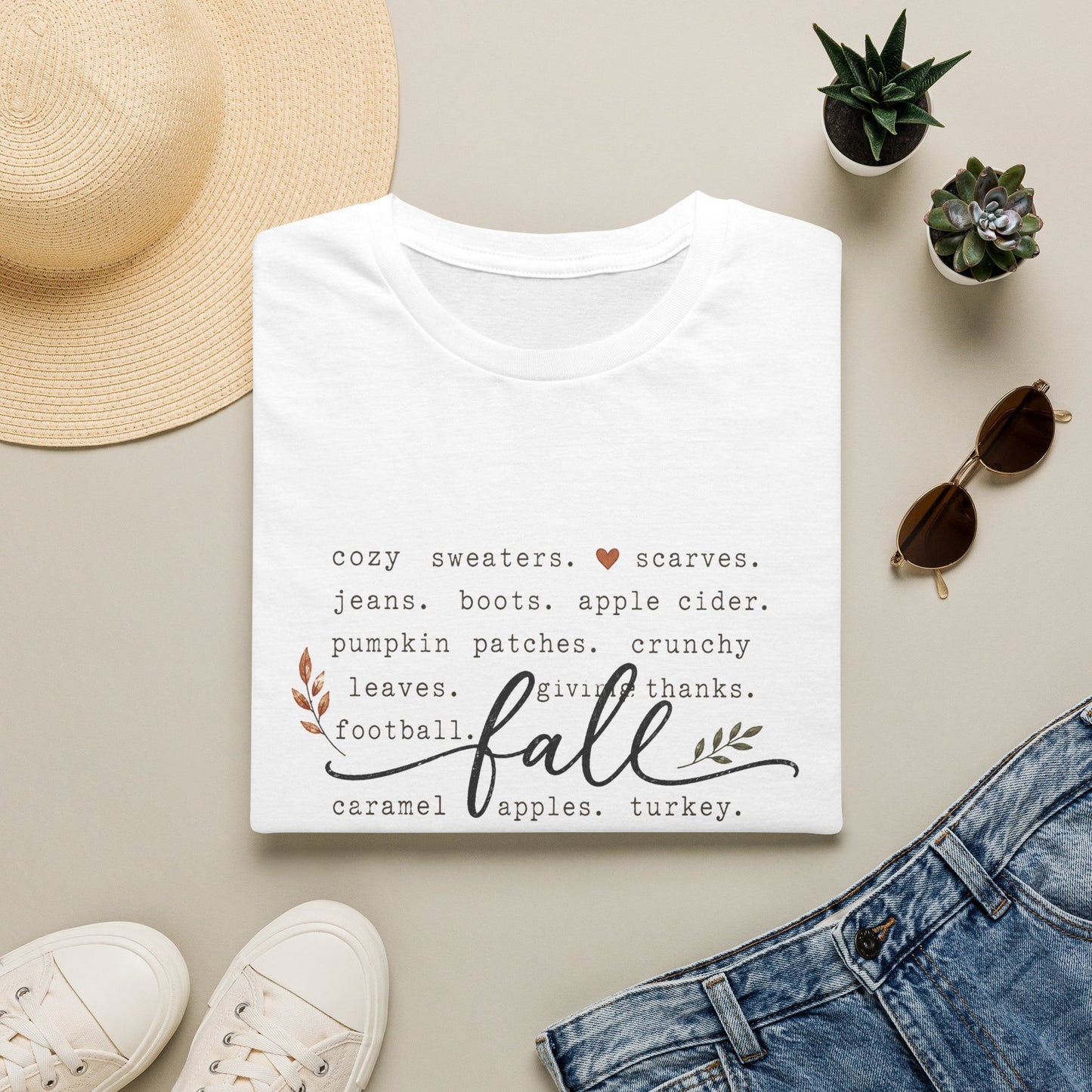 Fall Favorites Graphic Tee | Cozy Autumn Shirt
