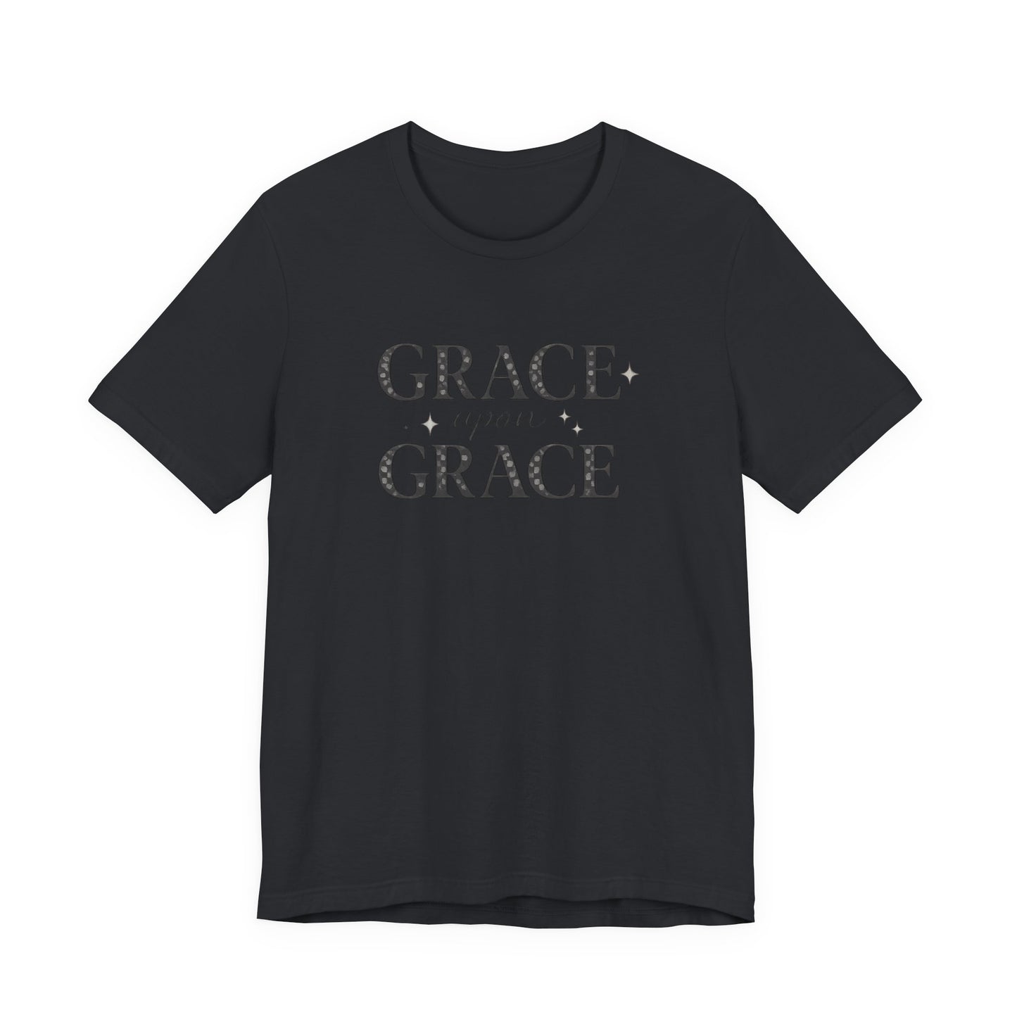 Grace Upon Grace Graphic Tee | Inspirational Faith T-Shirt