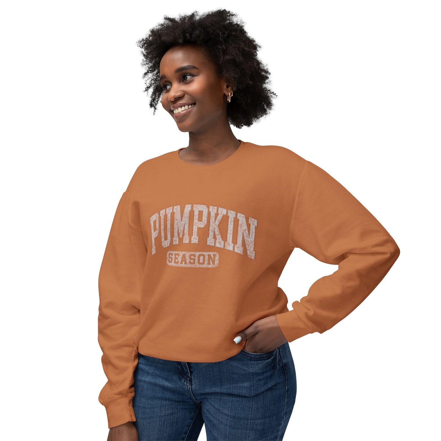 Pumpkin Season Vintage Crewneck Sweatshirt