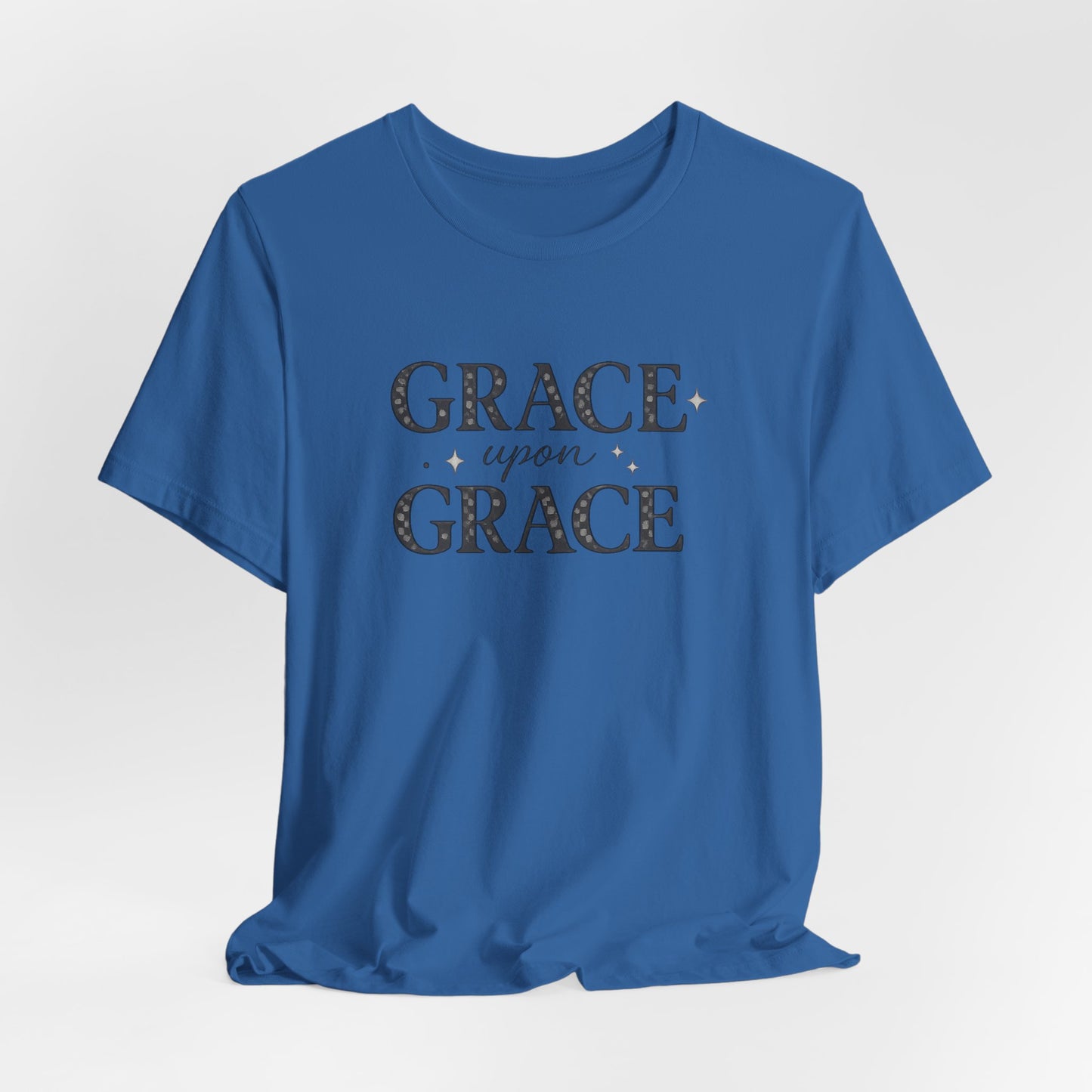 Grace Upon Grace Graphic Tee | Inspirational Faith T-Shirt
