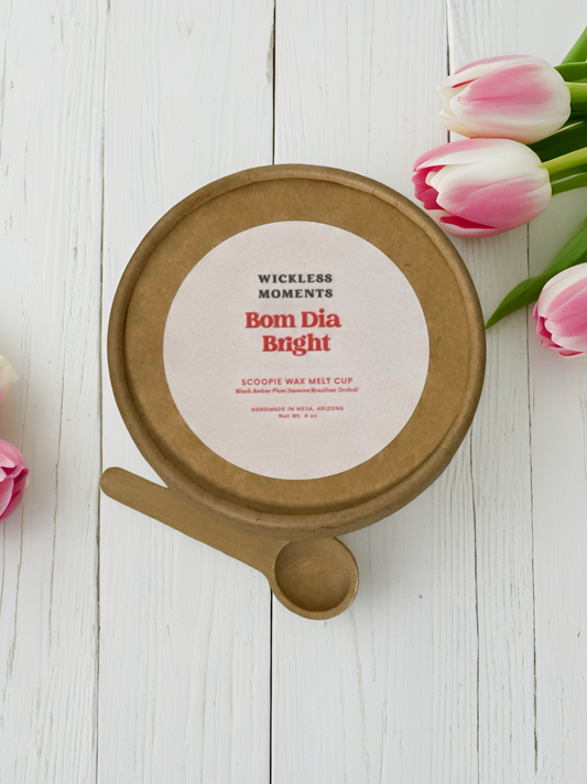 Bom Dia Bright Scoopie Wax Melt Cup 4oz