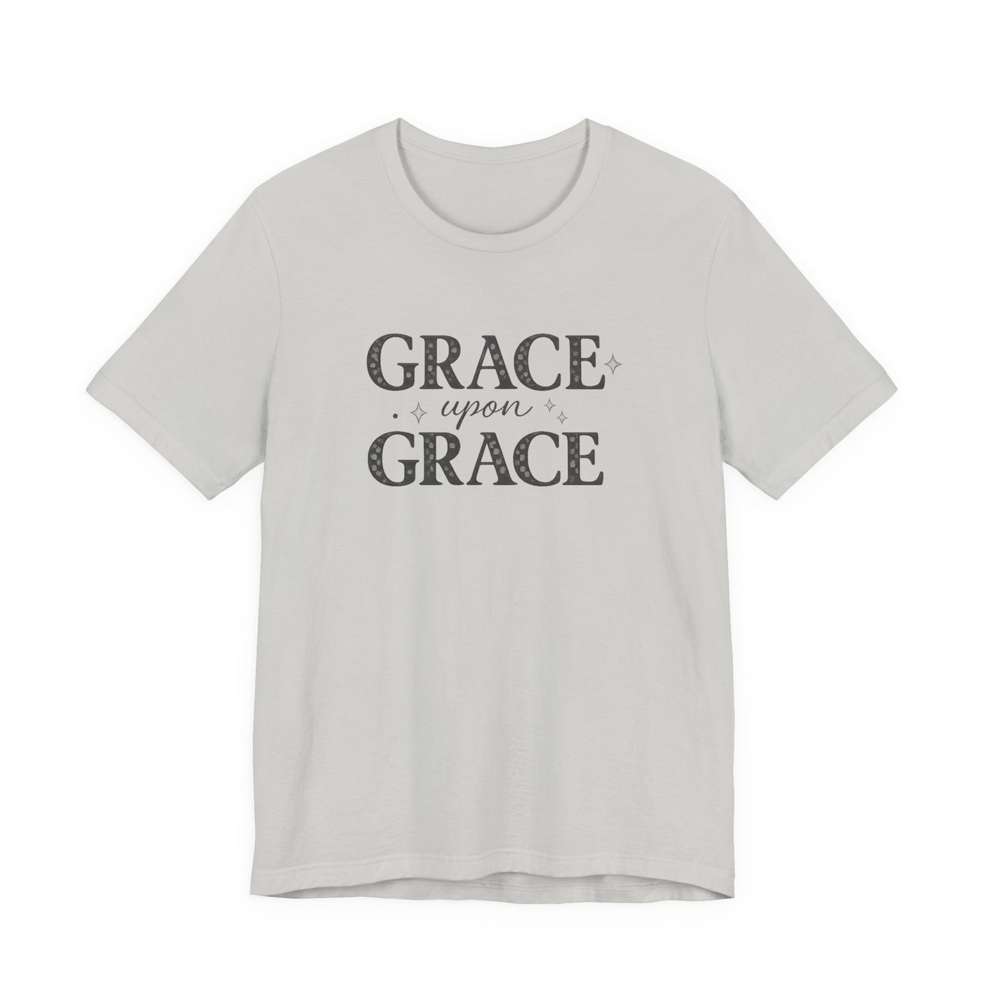 Grace Upon Grace Graphic Tee | Inspirational Faith T-Shirt
