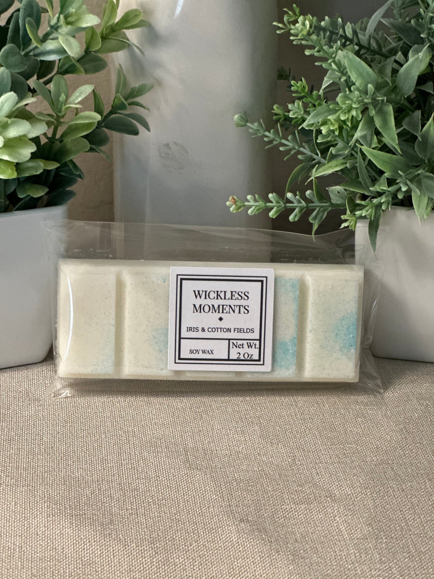 Iris & Cotton Fields Soy Wax Snap Bar
