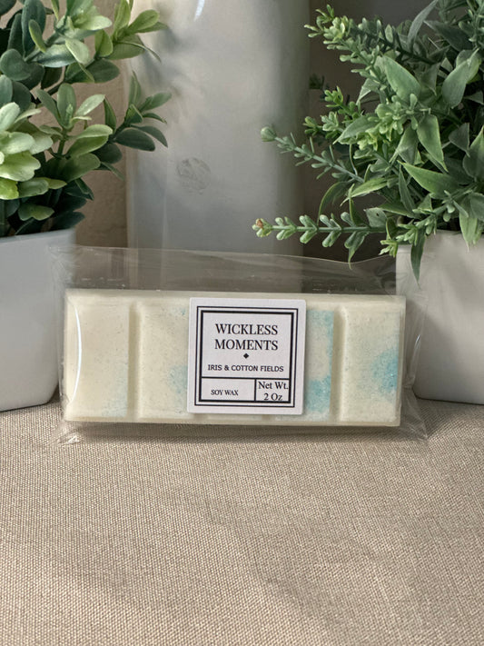 Iris & Cotton Fields Soy Wax Snap Bar