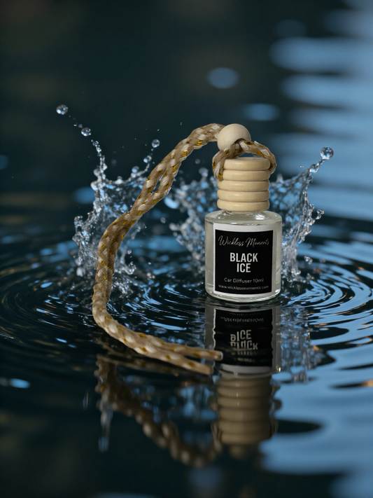 Black Ice Car Diffuser – Bold Clean Masculine Scent | Long-Lasting Luxury Car Diffuser