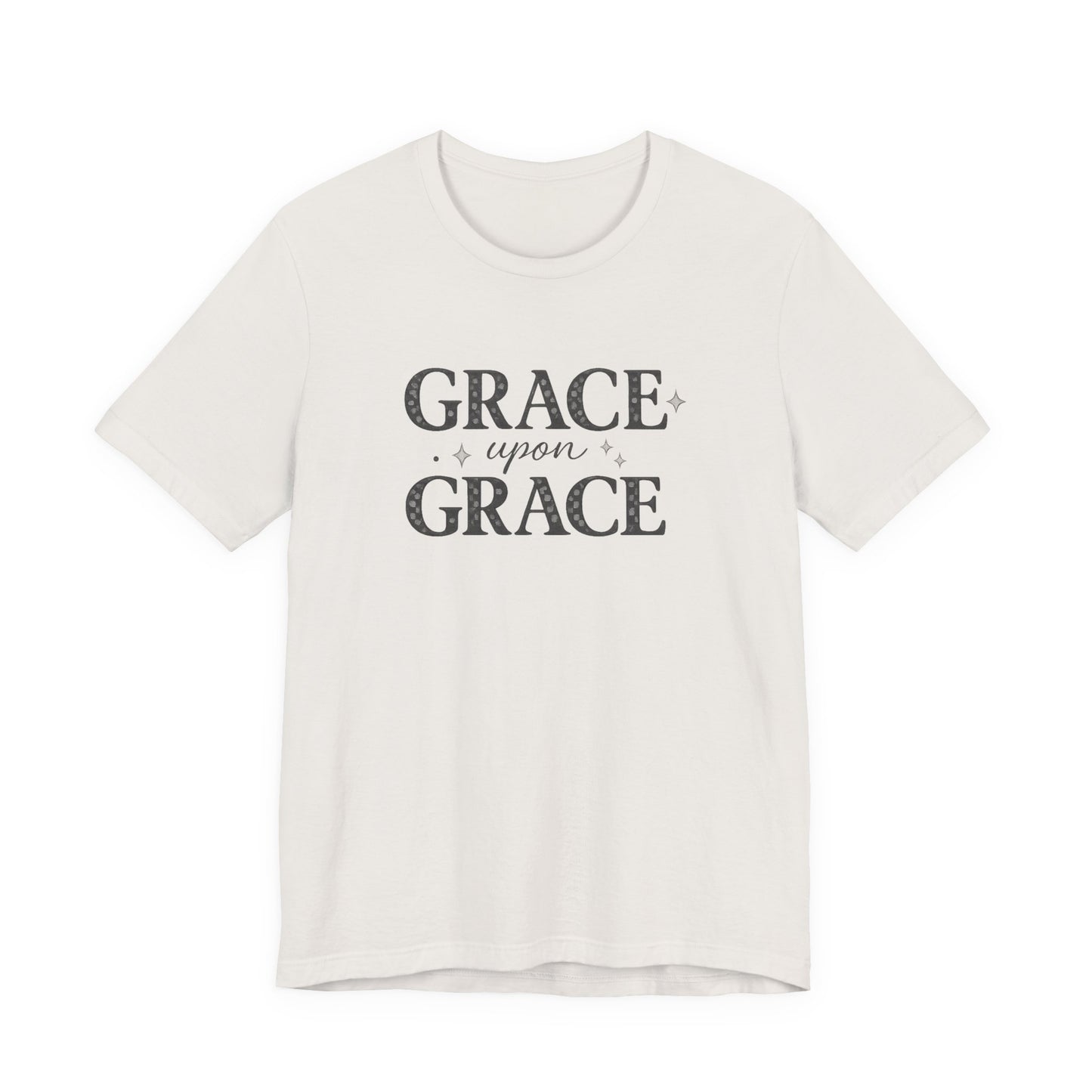 Grace Upon Grace Graphic Tee | Inspirational Faith T-Shirt