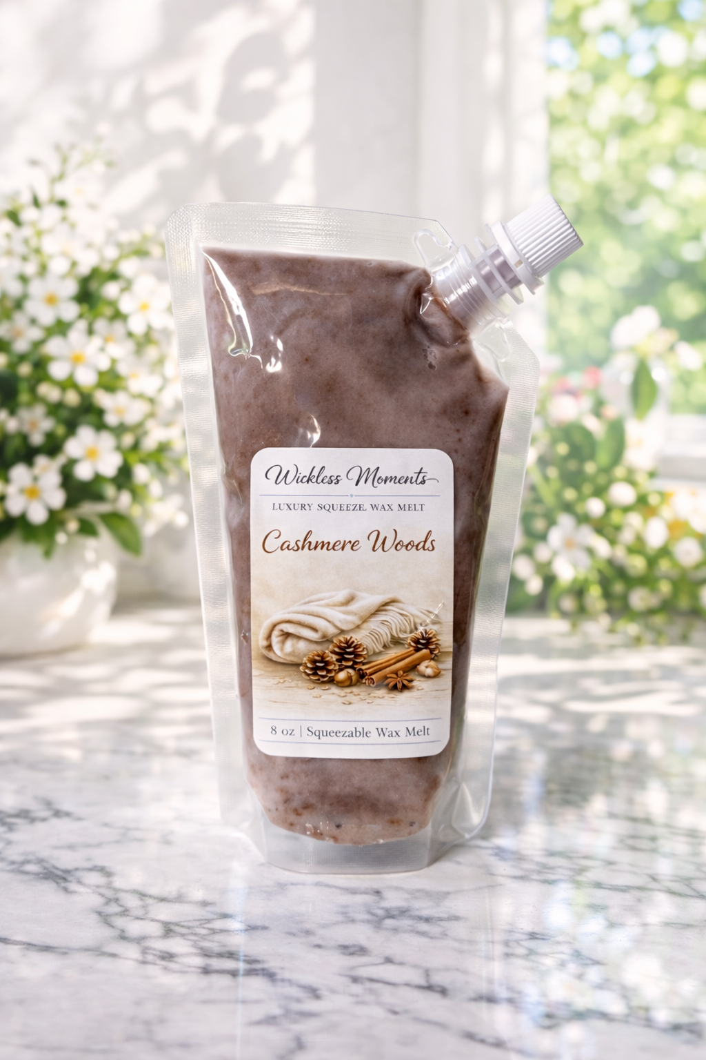 Cashmere Woods Squeezable Wax Melt | 8 oz