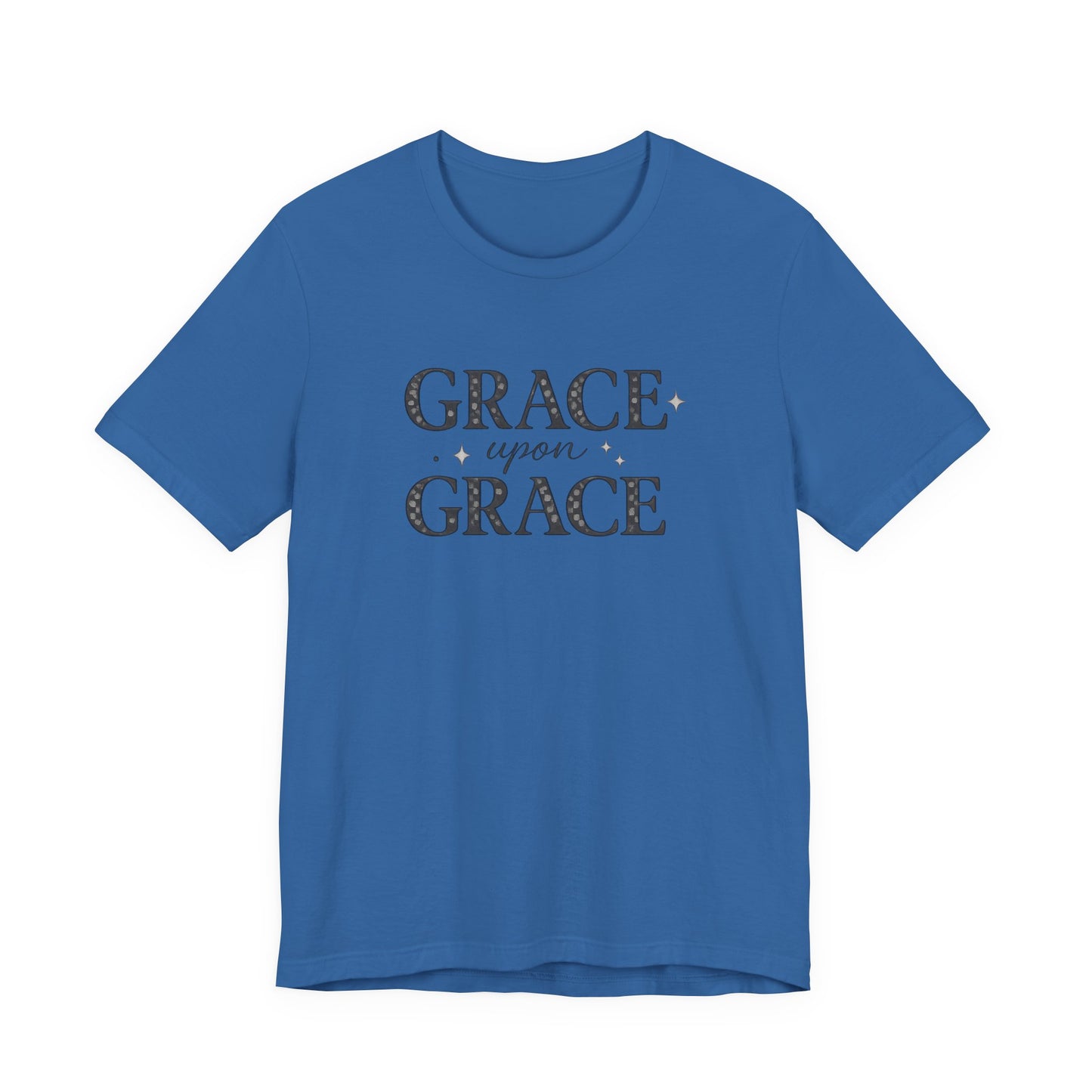 Grace Upon Grace Graphic Tee | Inspirational Faith T-Shirt