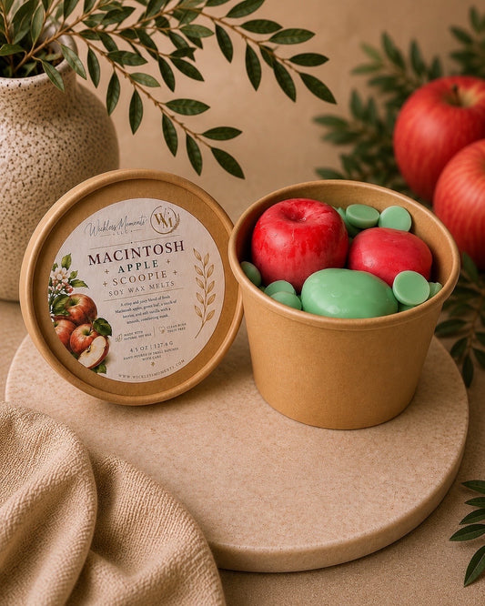 Macintosh Apple Scoopie Wax Melt Cup | 4.5 oz