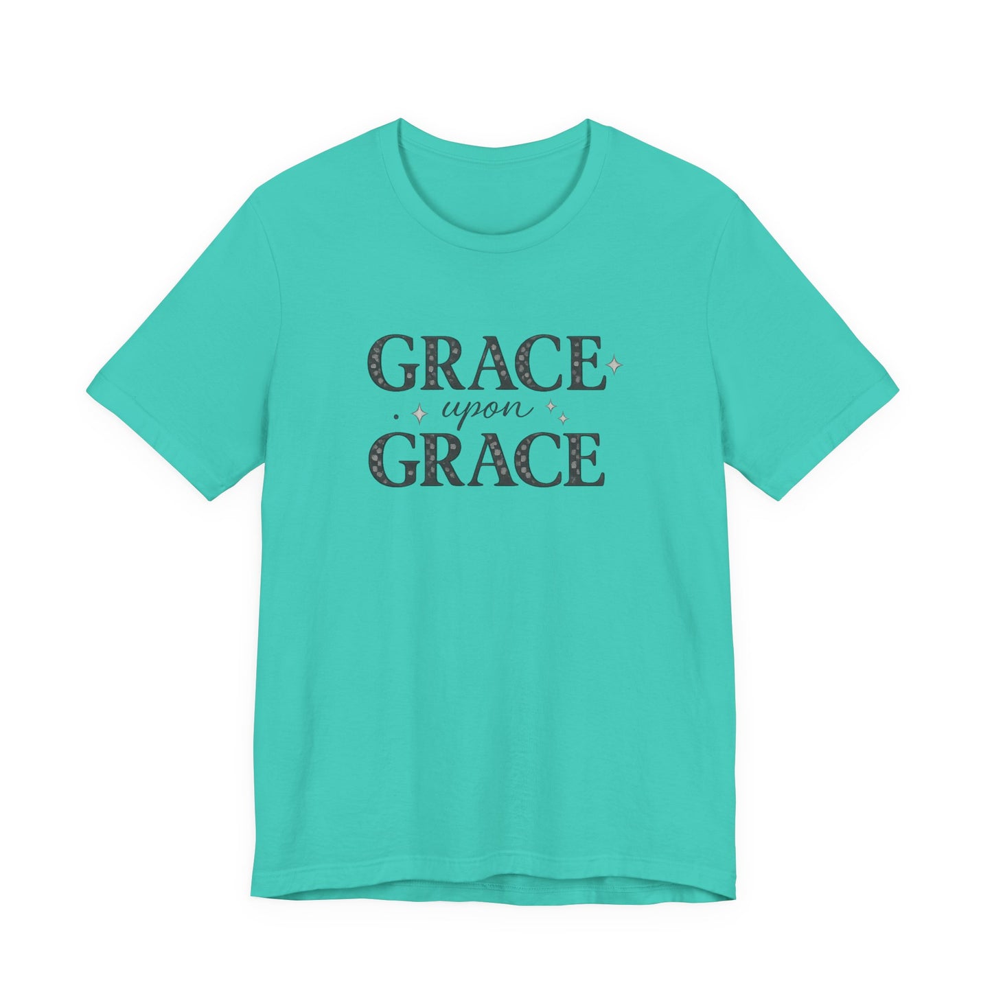 Grace Upon Grace Graphic Tee | Inspirational Faith T-Shirt