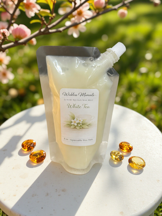 White Tea Squeezable Wax Melt | 8 oz