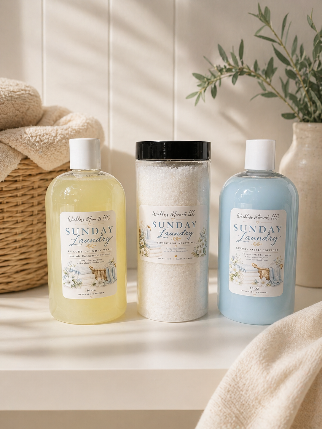 Sunday Laundry Set – Signature Laundry Collection