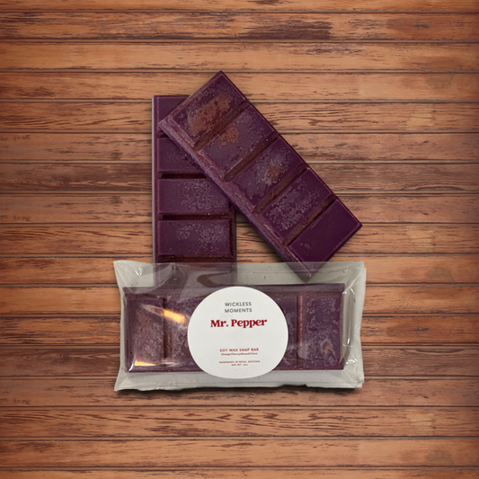 Mr. Pepper Soy Wax Snap Bar