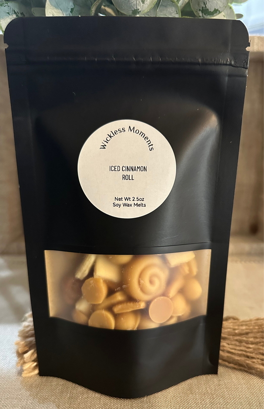 Iced Cinnamon Roll Soy Wax Dots ~ Small Bag 2.5oz.