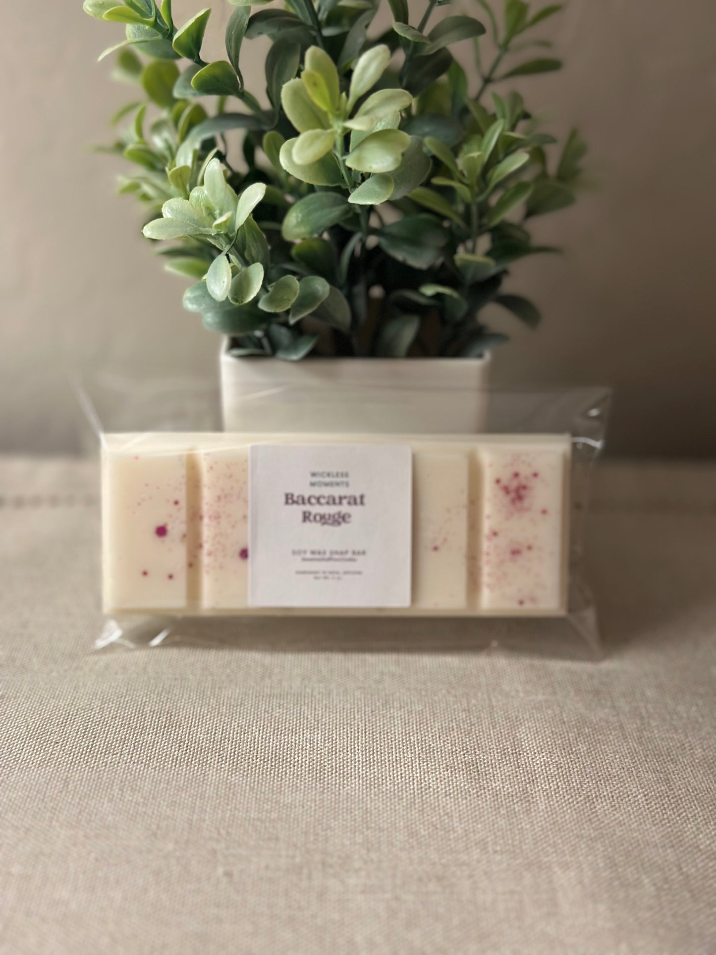 Baccarat Rouge Soy Wax Snap Bar