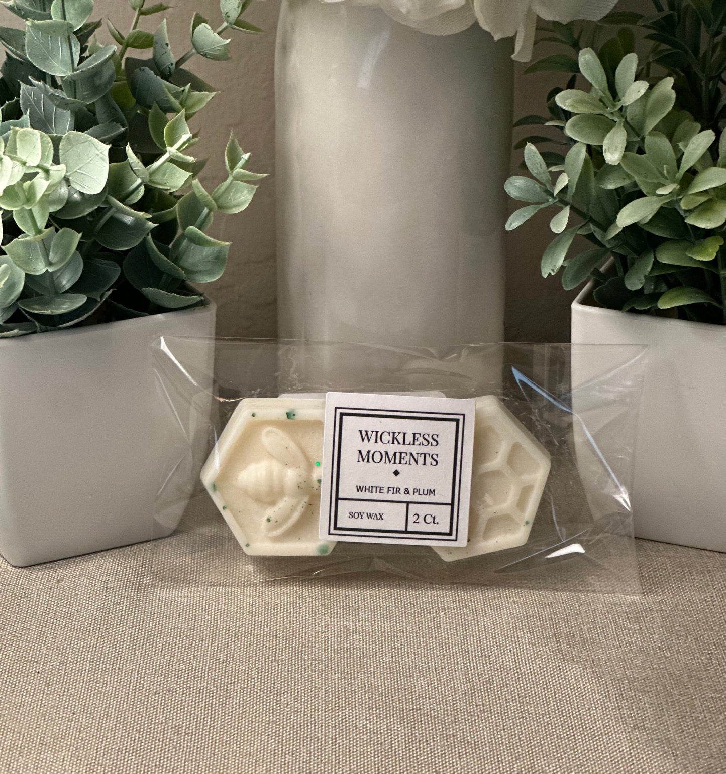 White Fir & Plum Soy Wax Honeycombs 2 Ct.