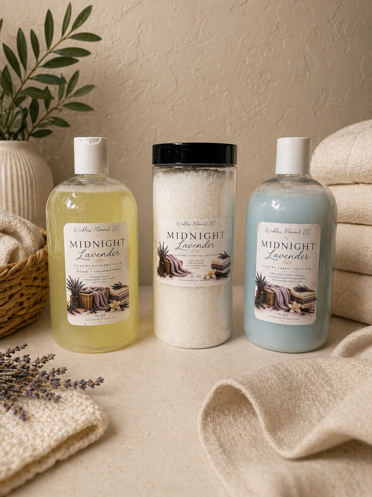 Midnight Lavender Laundry Set – Signature Laundry Collection