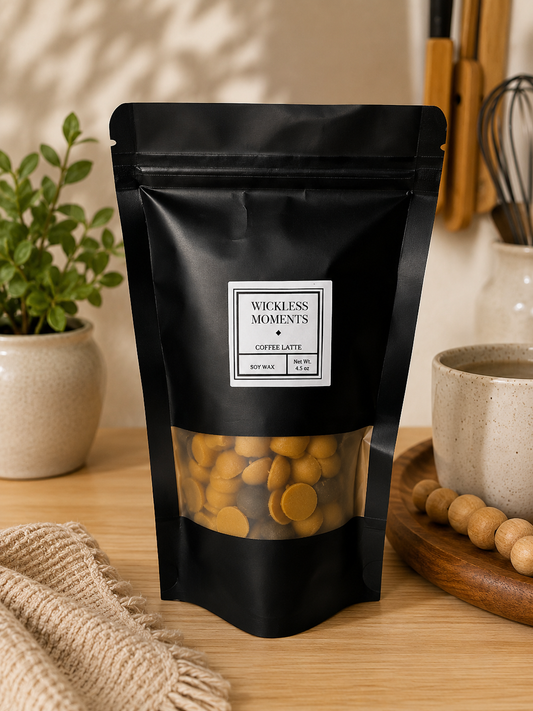 Coffee Latte Soy Wax Melt Dots | Small Bag 2.5 oz