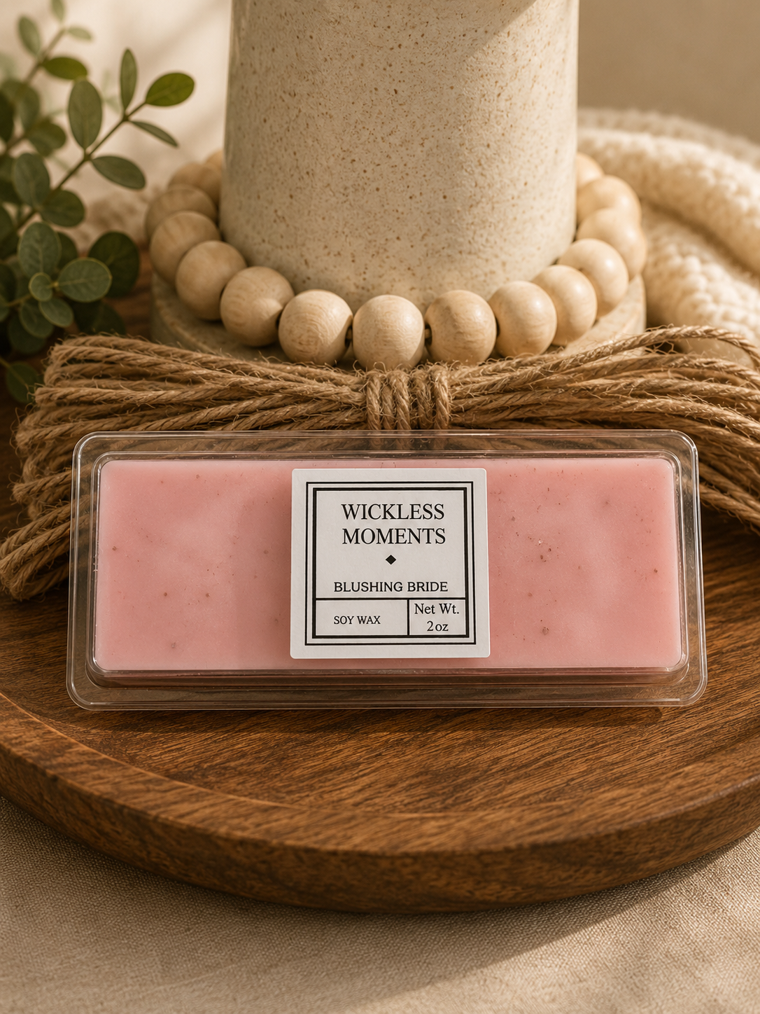 Blushing Bride Soy Wax Snap Bar | 2 oz