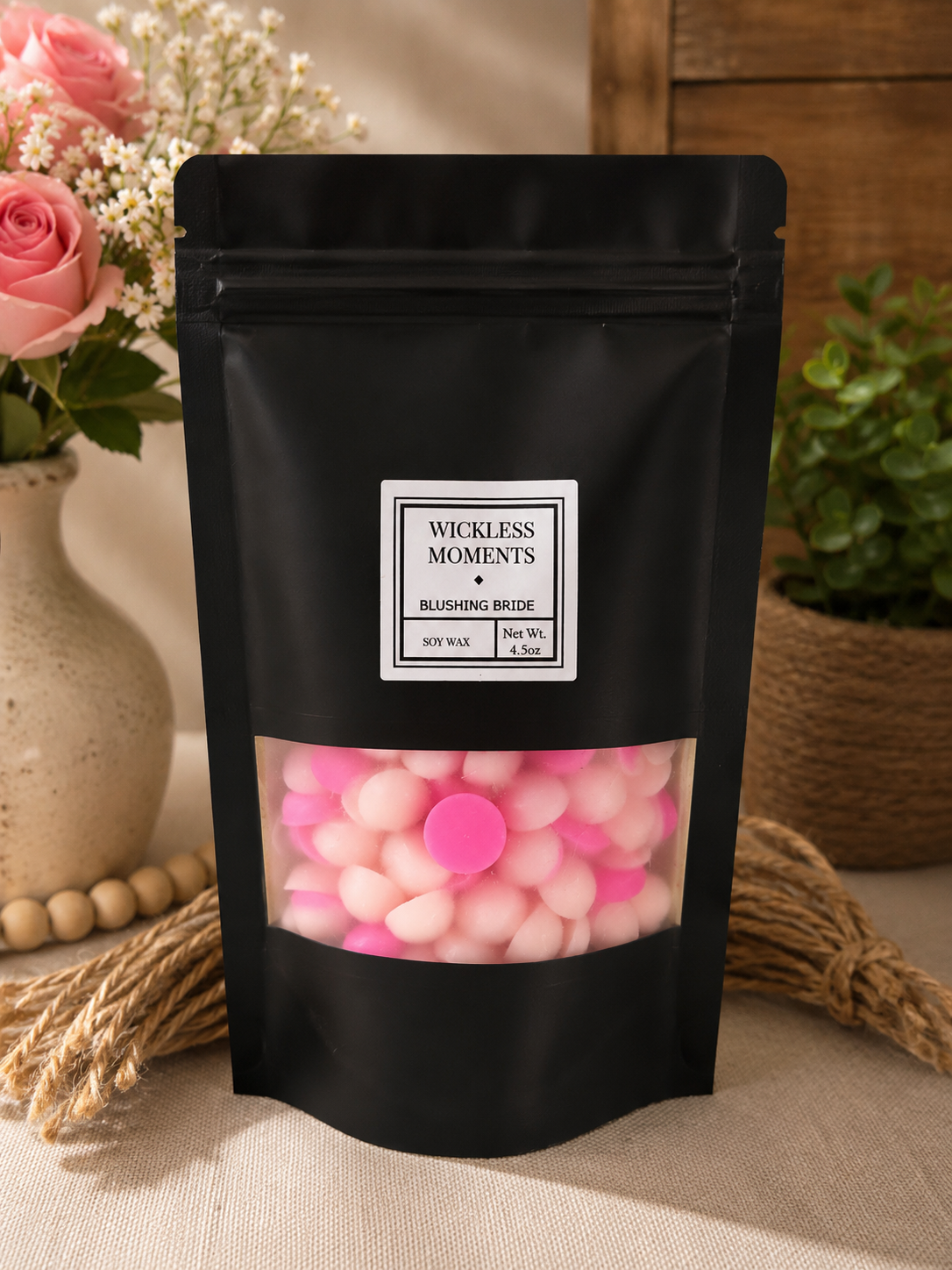 Blushing Bride Soy Wax Dots | Medium Bag 4.5 oz