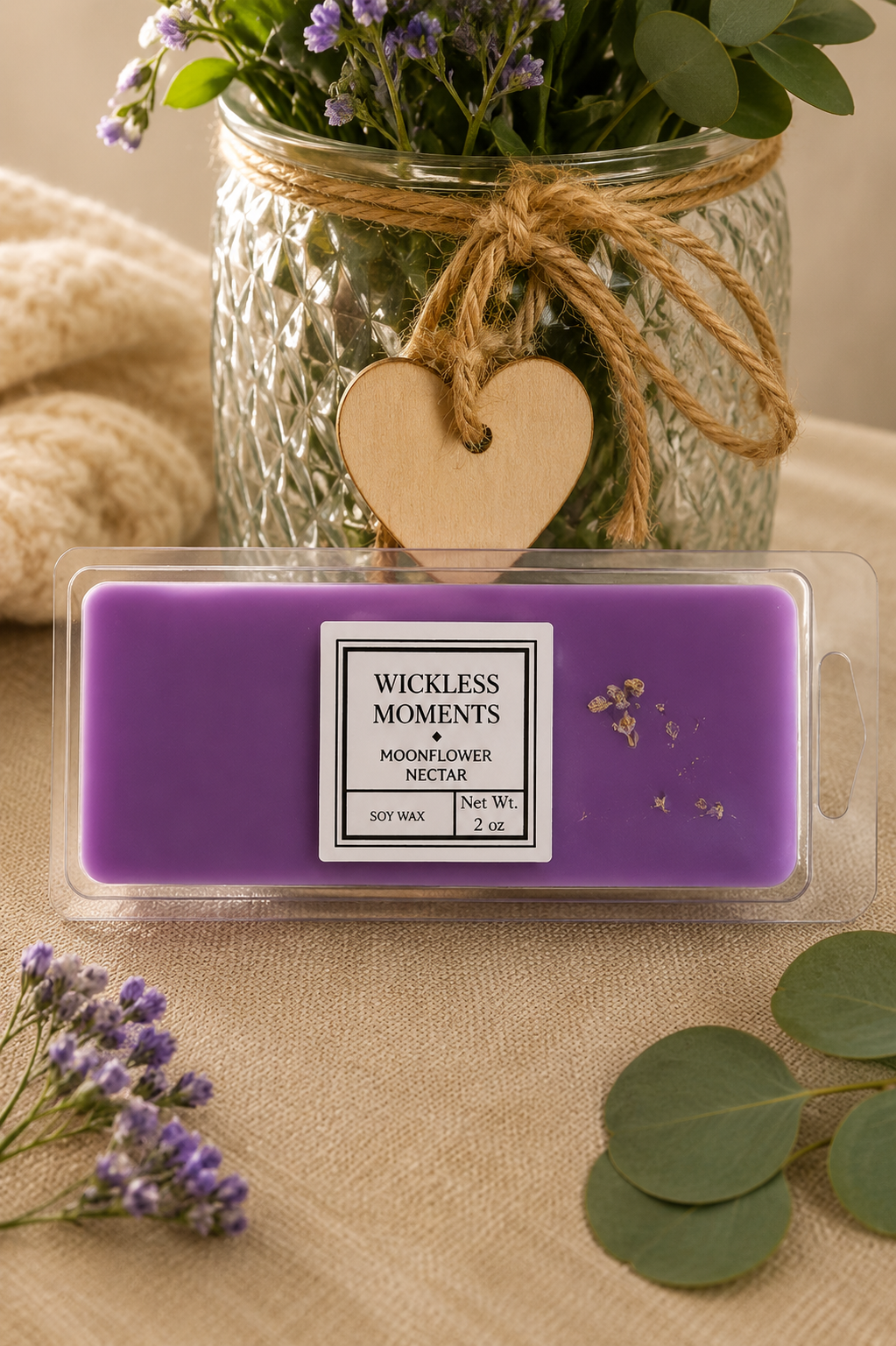 Moonflower Nectar Soy Wax Snap Bar | 2 oz