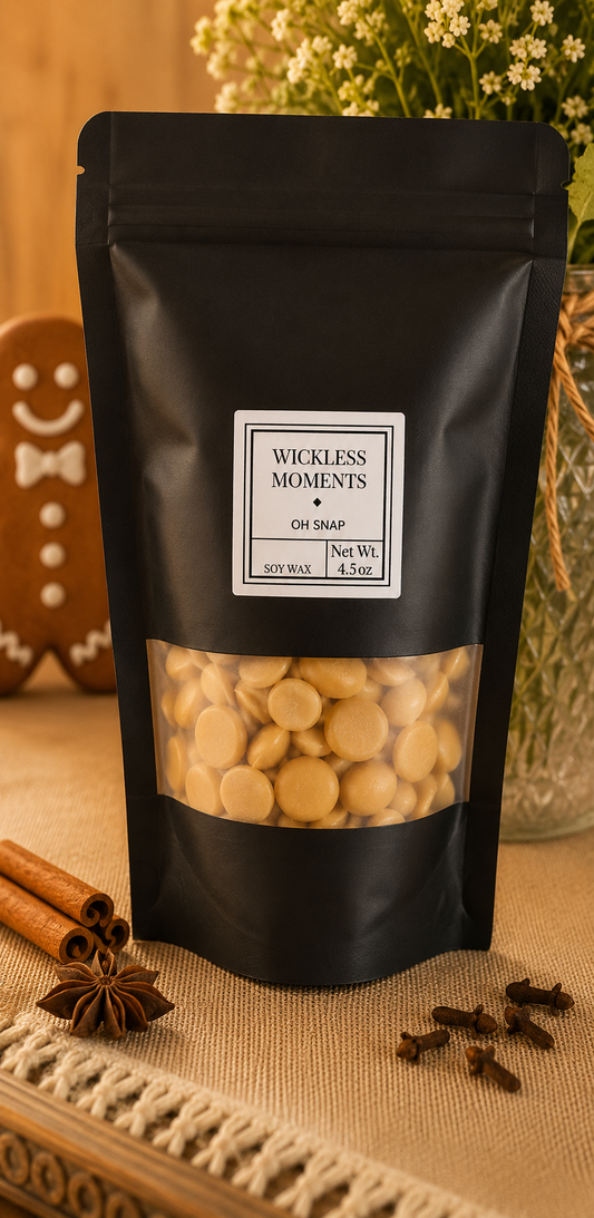 Oh Snap Soy Wax Melt Dots | Medium Bag 4.5 oz