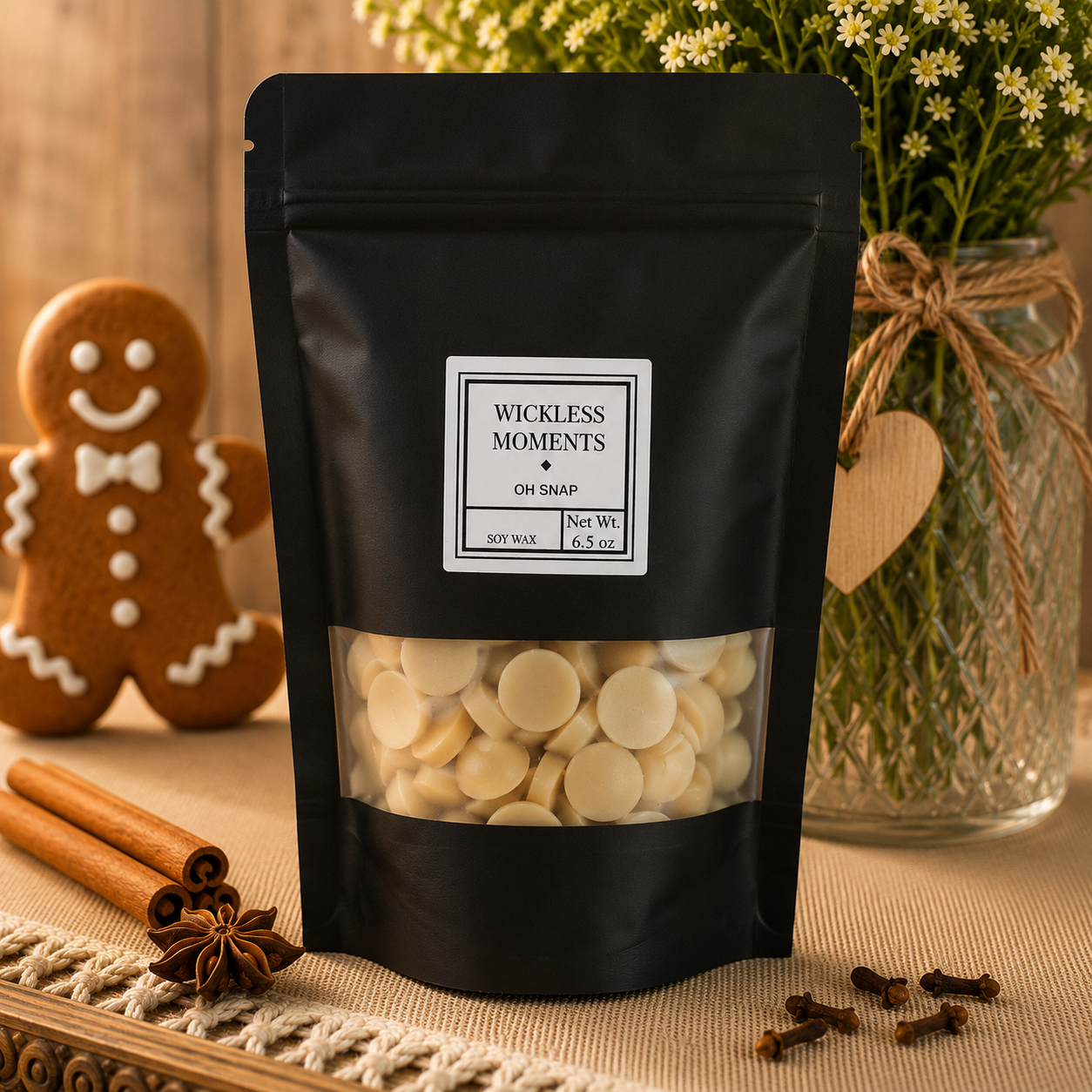 Oh Snap Soy Wax Melt Dots | Large Bag 6.5 oz