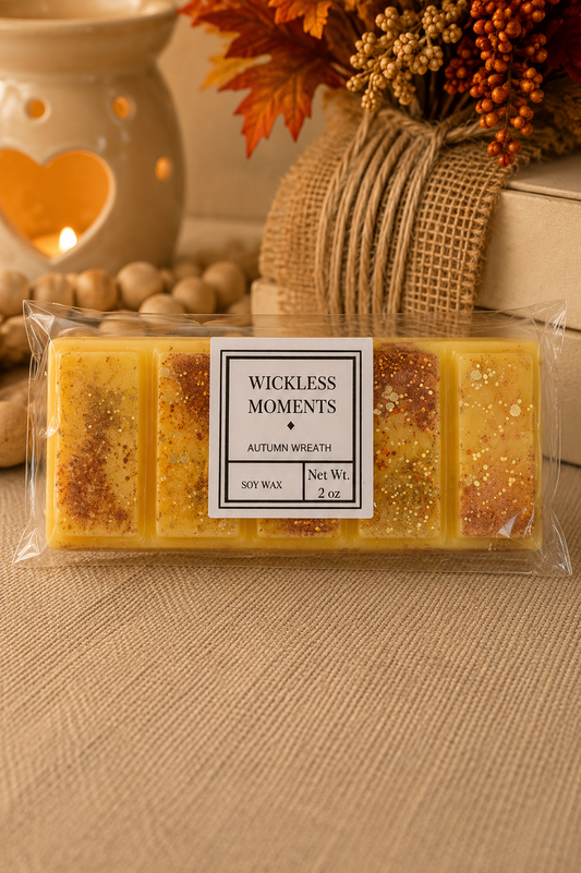 Autumn Wreath Soy Wax Snap Bar | 2 oz