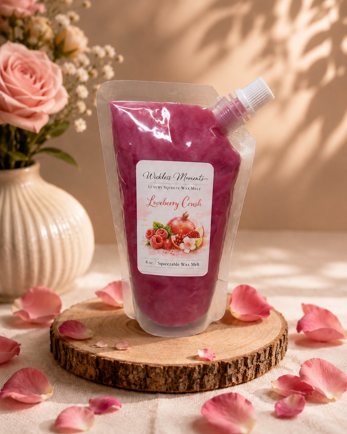 Loveberry Crush Squeezable Wax Melt | 8 oz