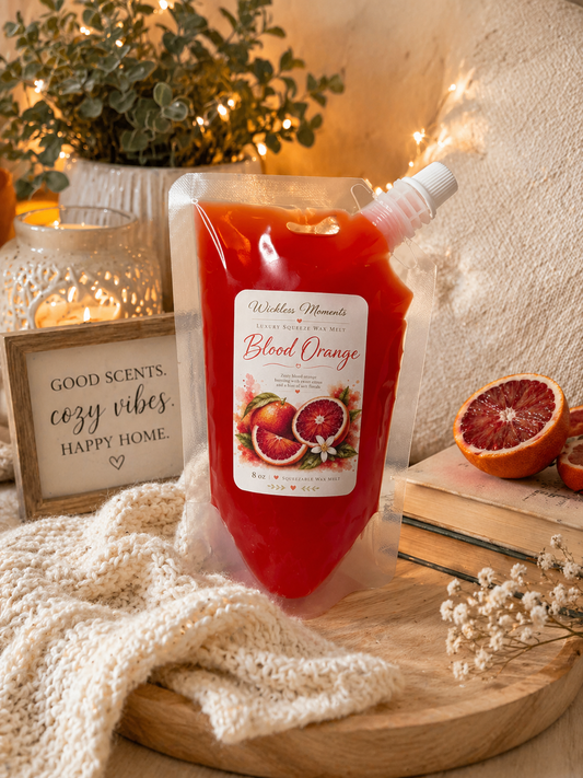 Blood Orange Squeezable Wax Melt | 8 oz